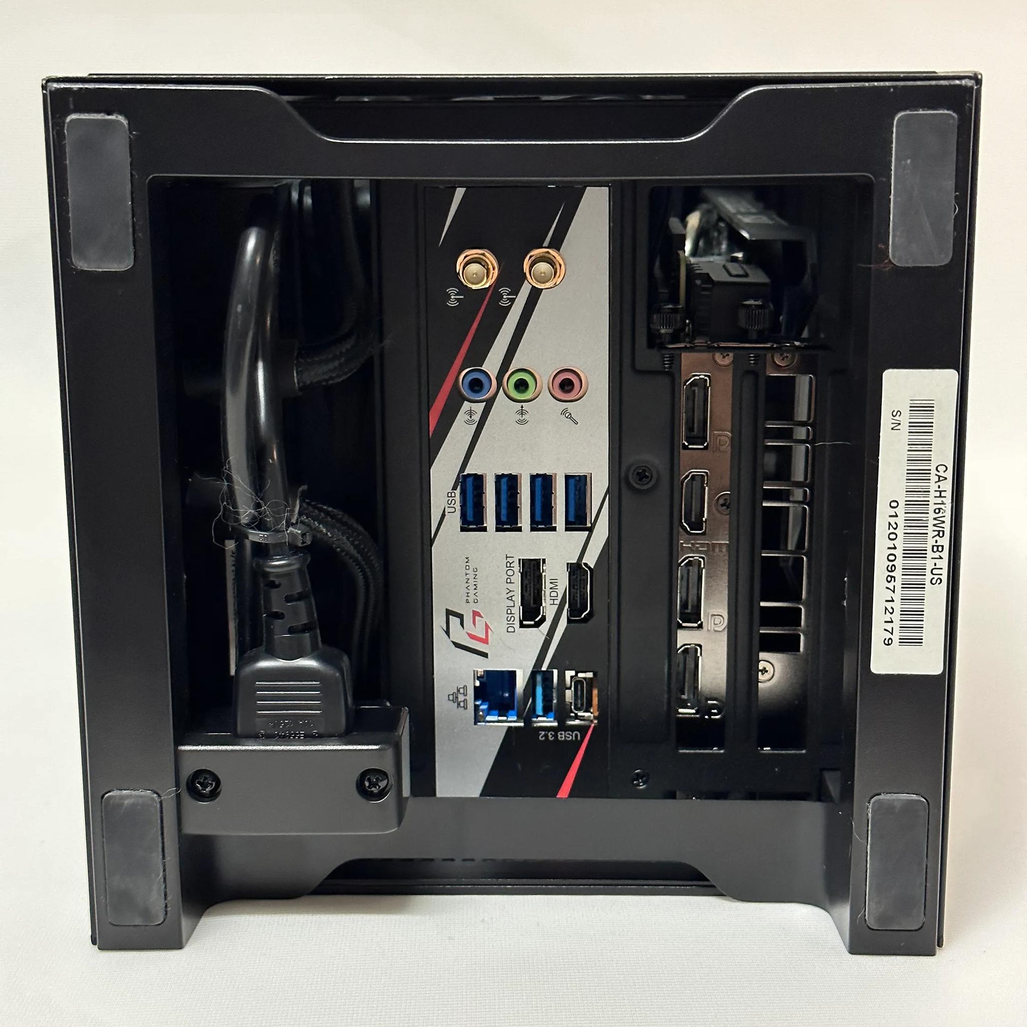 Gaming PC - H1 ITX Case - AMD 3700X - Nvidia 2070 Super - 32 GB DDR4 - 500 GB SSD