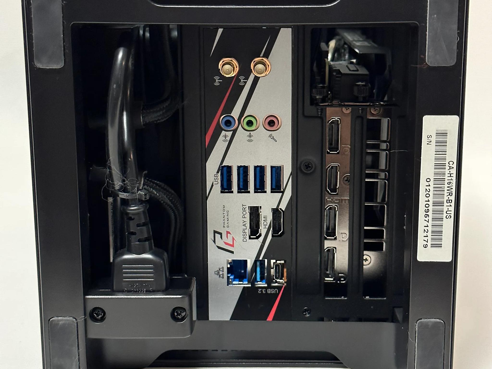 Gaming PC - H1 ITX Case - AMD 3700X - Nvidia 2070 Super - 32 GB DDR4 - 500 GB SSD