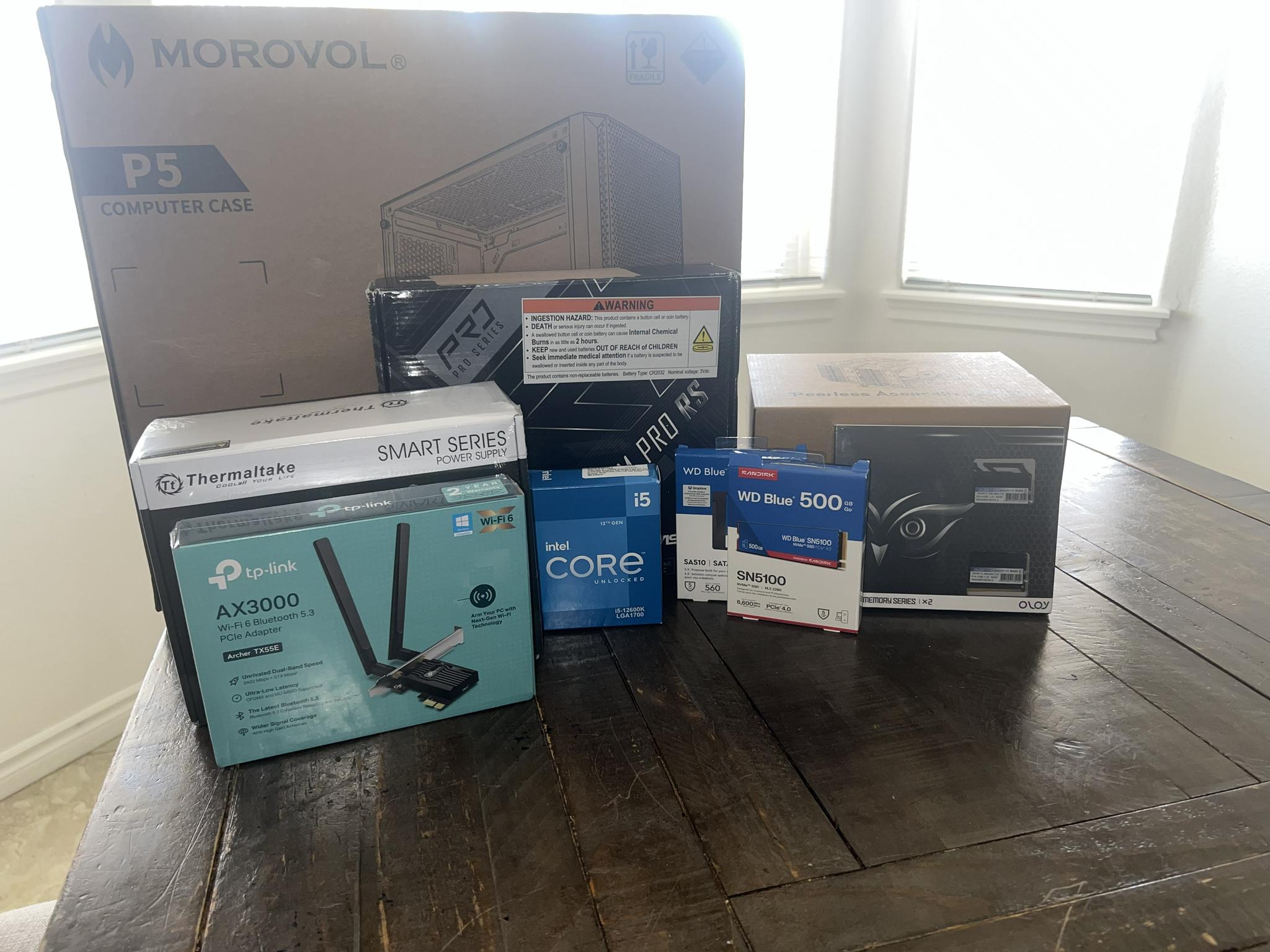 A5 Systems --- Business Pro Tower (i5-12600k, 4TB SSD, WiFi 6, Windows 11 Pro)