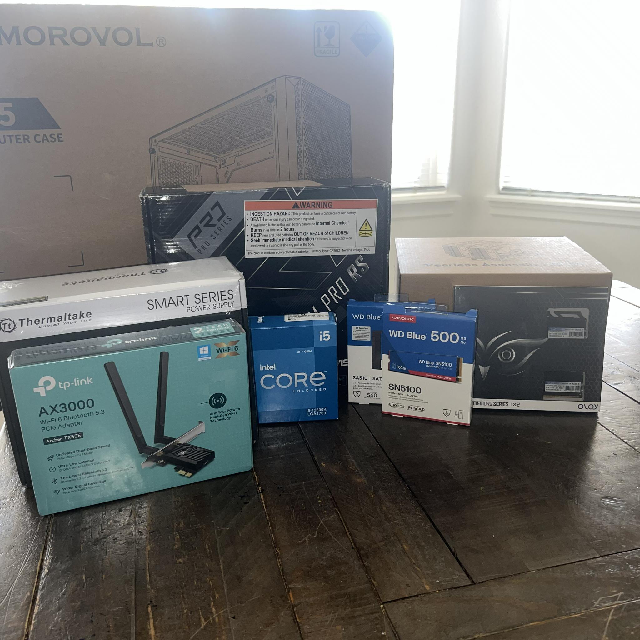 A5 Systems --- Business Pro Tower (i5-12600k, 4TB SSD, WiFi 6, Windows 11 Pro)