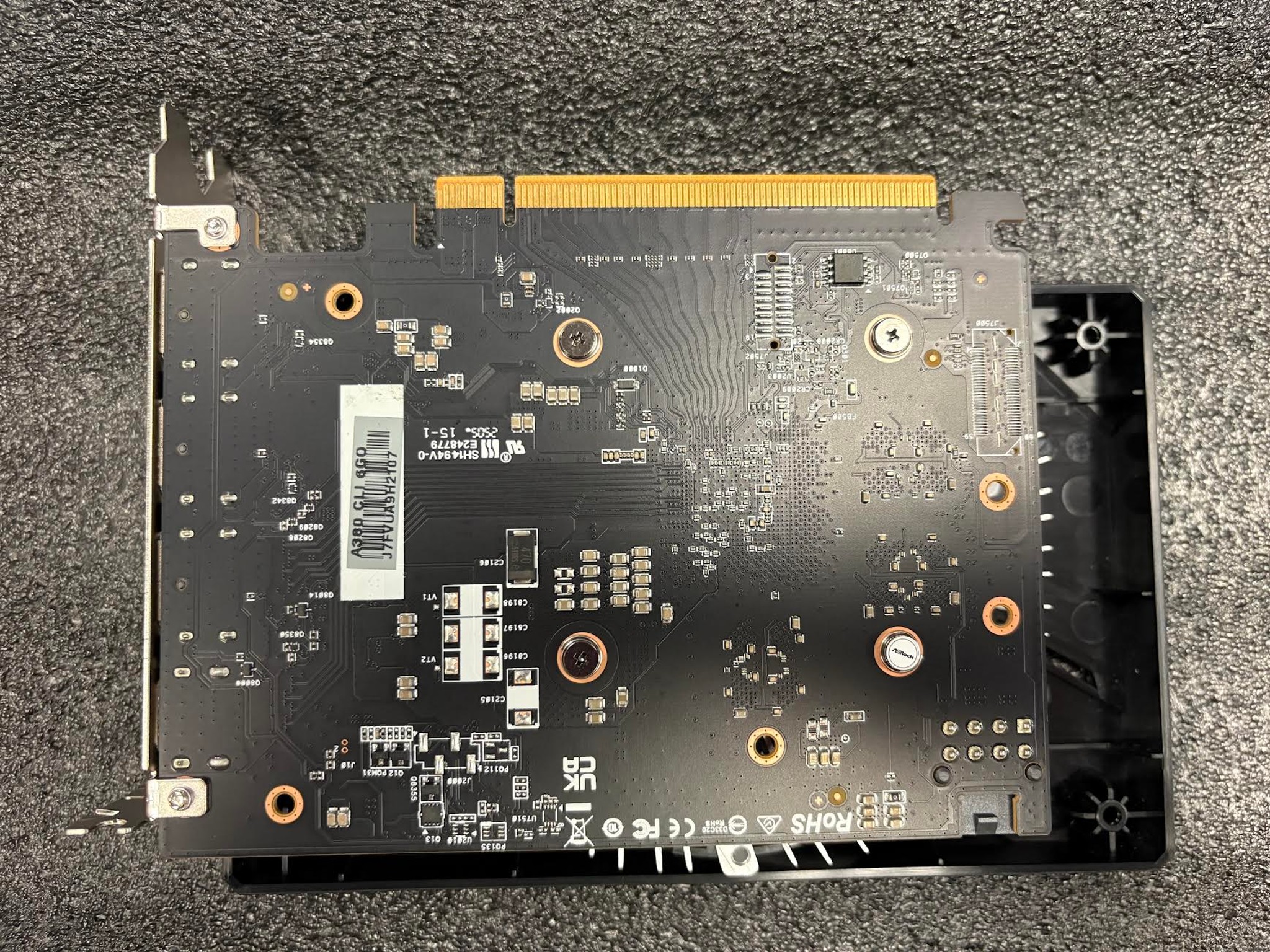 ASROCK Intel Arc A380 Challenger ITX 6GB OC GPU-USED