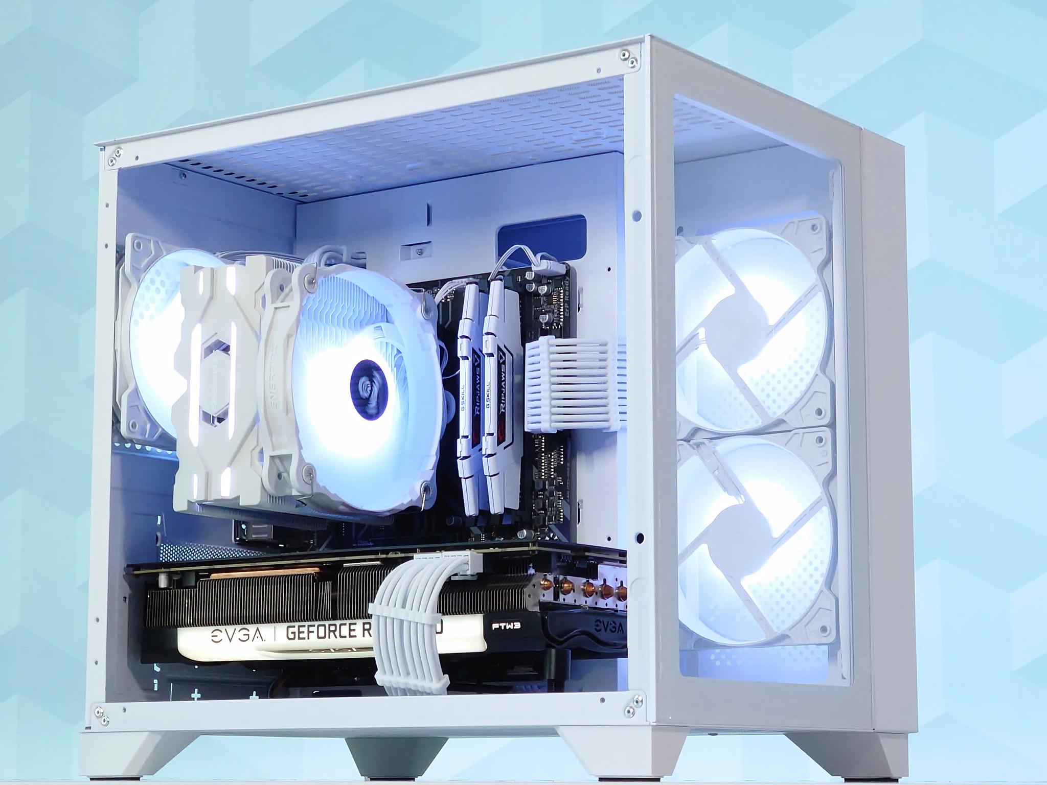 💚🤍Gaming PC❇️Nvidia RTX 3070 8GB❇️AMD Ryzen 5 5600 6-Core❇️32GB DDR4❇️1TB SSD