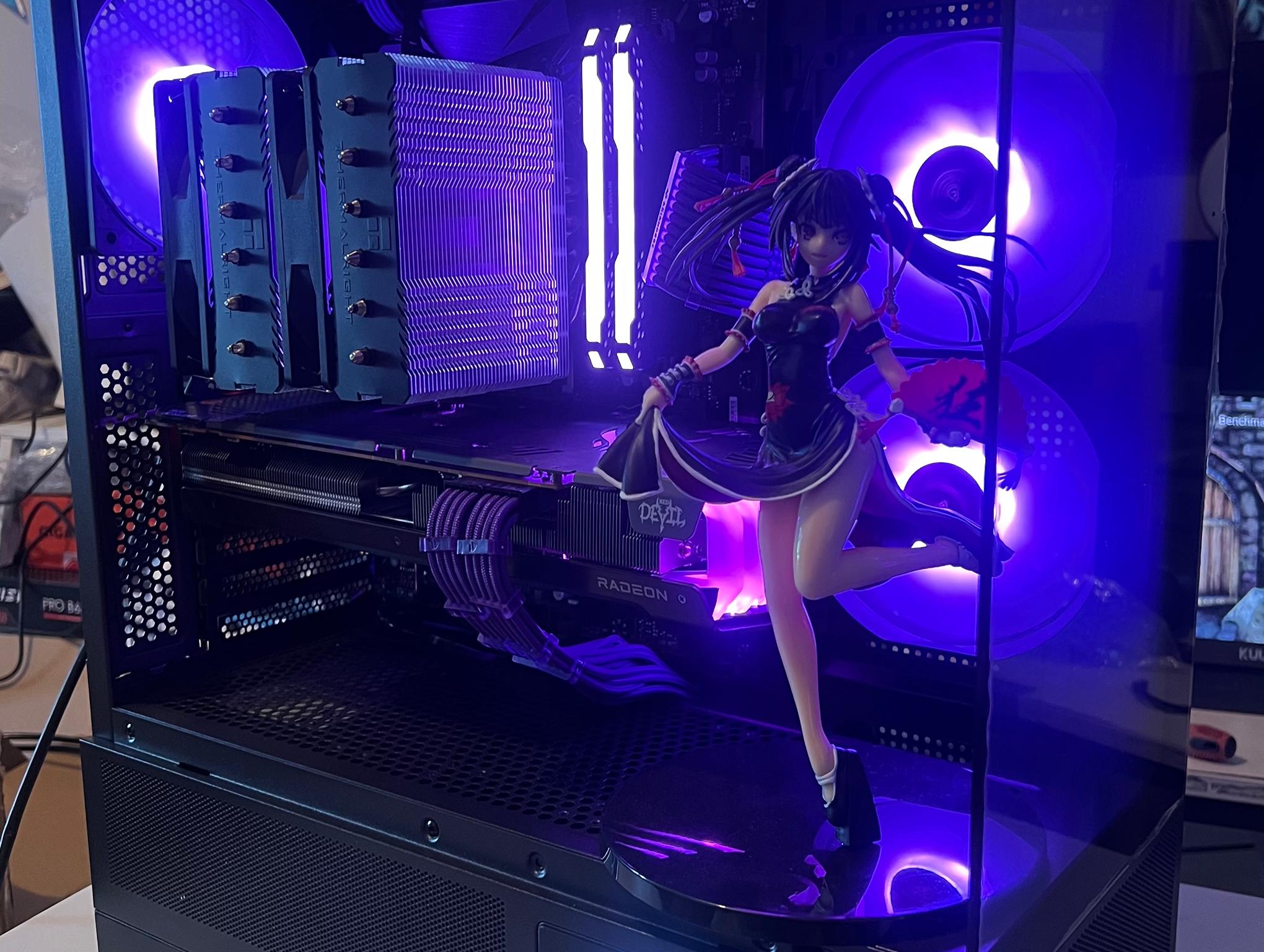 MEMORIAL DAY SALE 🔥 Purple ⚛️ Gaming PC | Ryzen 7 5800X | RX 6700XT 12GB | 32GB RAM | 1TB SSD | 11