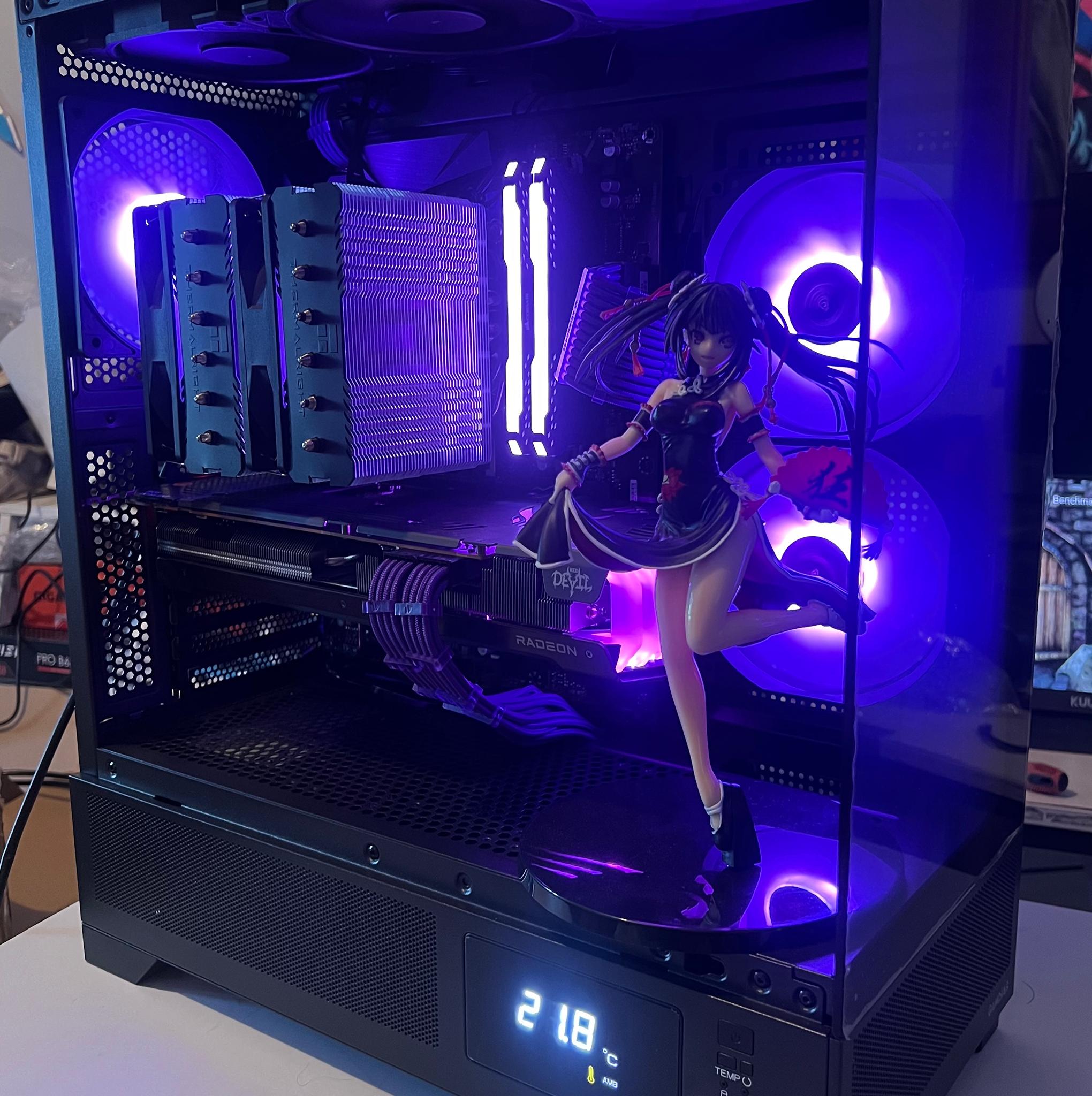 MEMORIAL DAY SALE 🔥 Purple ⚛️ Gaming PC | Ryzen 7 5800X | RX 6700XT 12GB | 32GB RAM | 1TB SSD | 11
