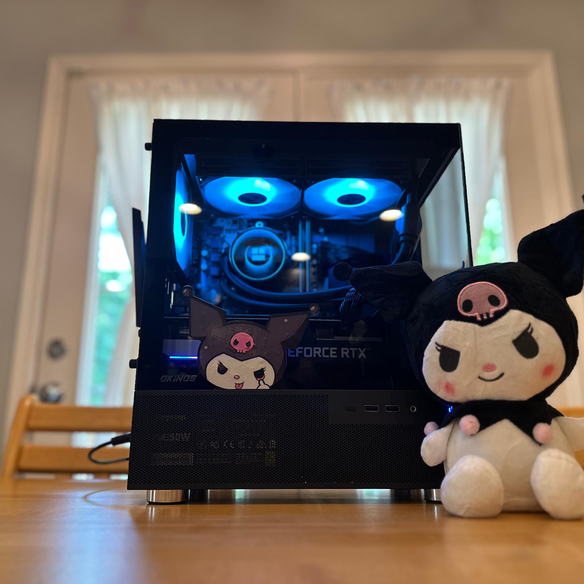 🖤Kuromi💜 RTX 3070, Ryzen 3600x, 32gb DDR4, 1tb NVMe, WiFi Equipped Gaming PC!