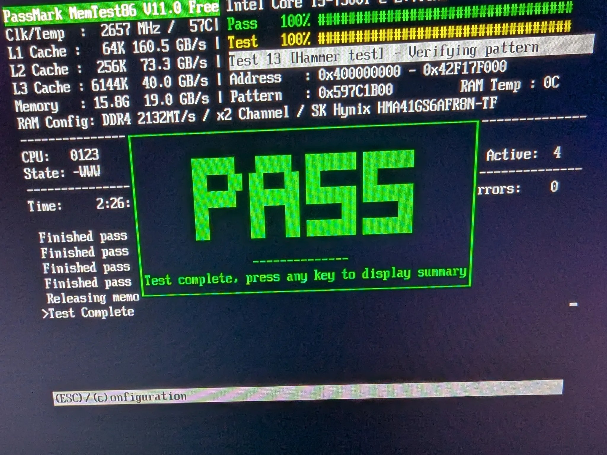 16 GBs (2x8) DDR4 SODIMM Memory