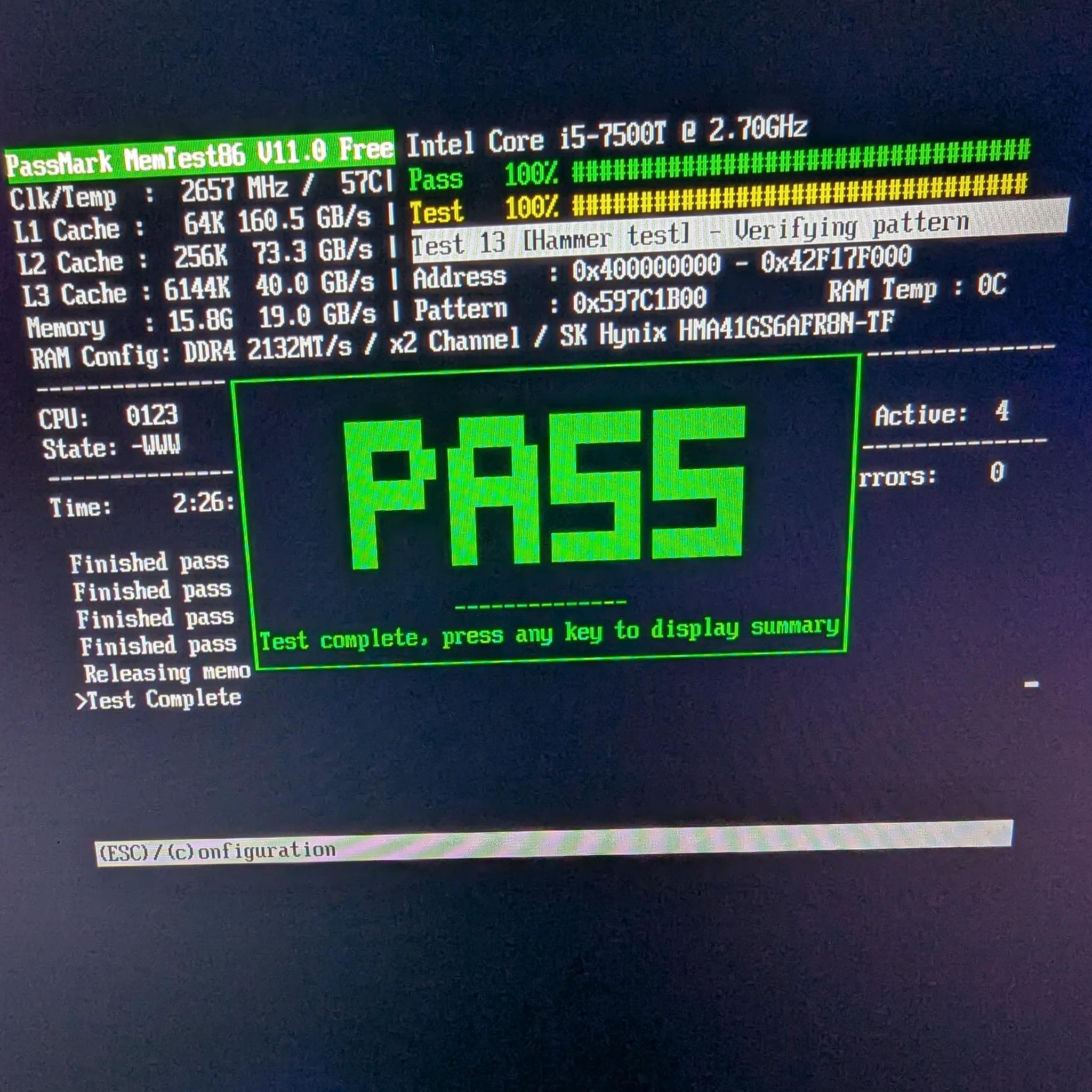 16 GBs (2x8) DDR4 SODIMM Memory