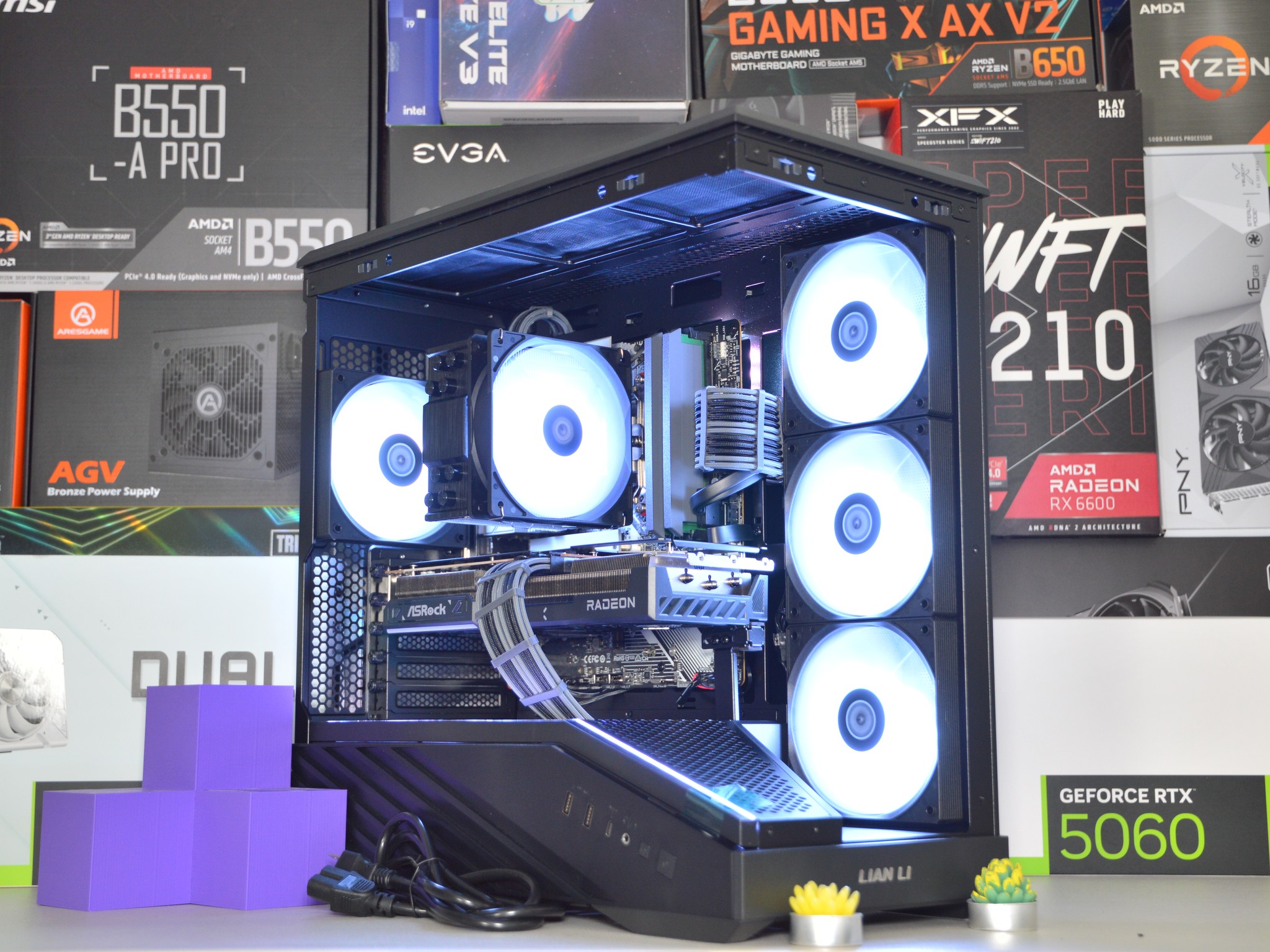 ⚫⚫ | RX 9070 16GB | RYZEN 7 7700X | 16 GB DDR5 RAM | 1TB NVME SSD | Royal Knight |