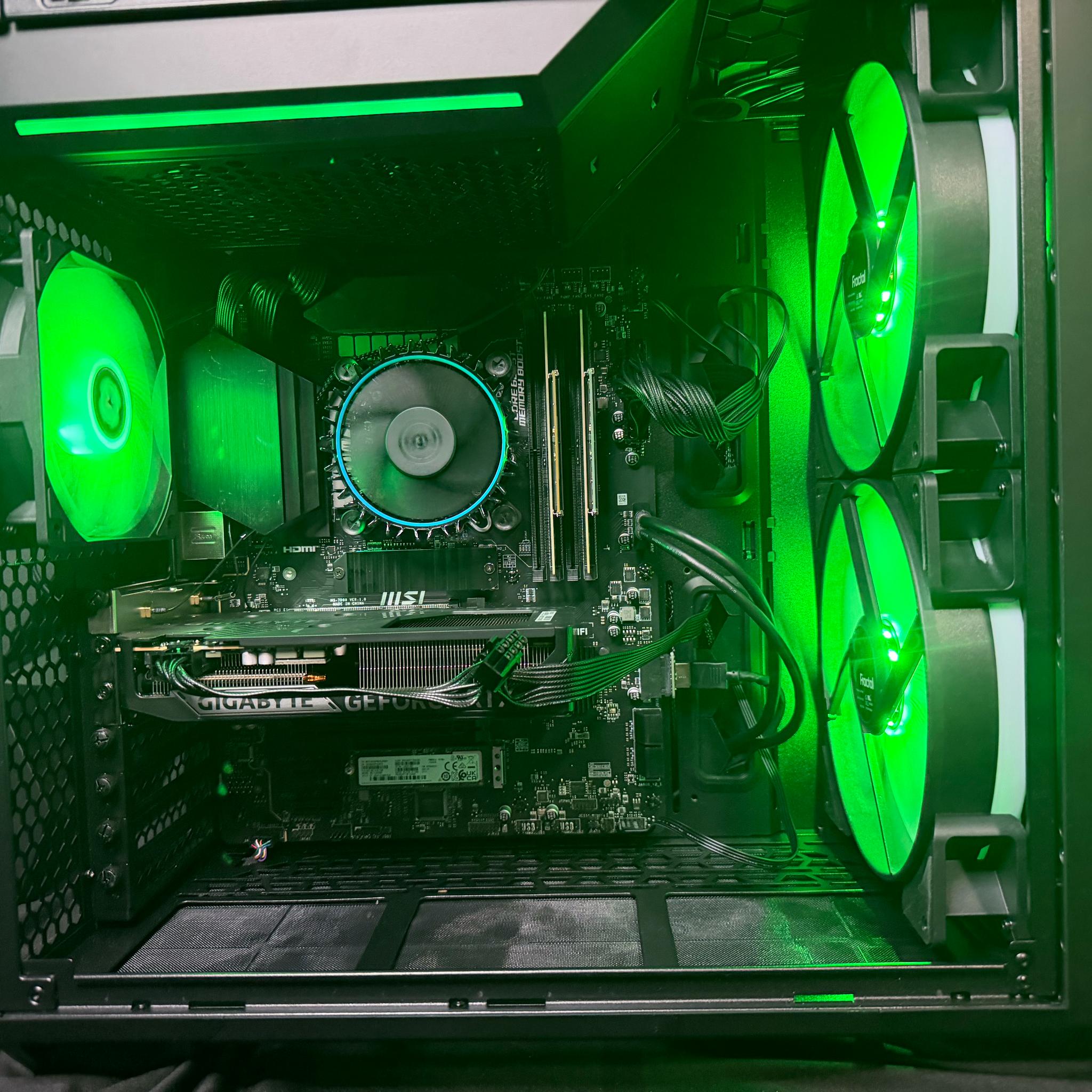 💻⚡ Starter Carter⚡💻 i3 12100F| RTX 5060| 16 GB DDR5| 1.25 TB NVMe | 650W PSU