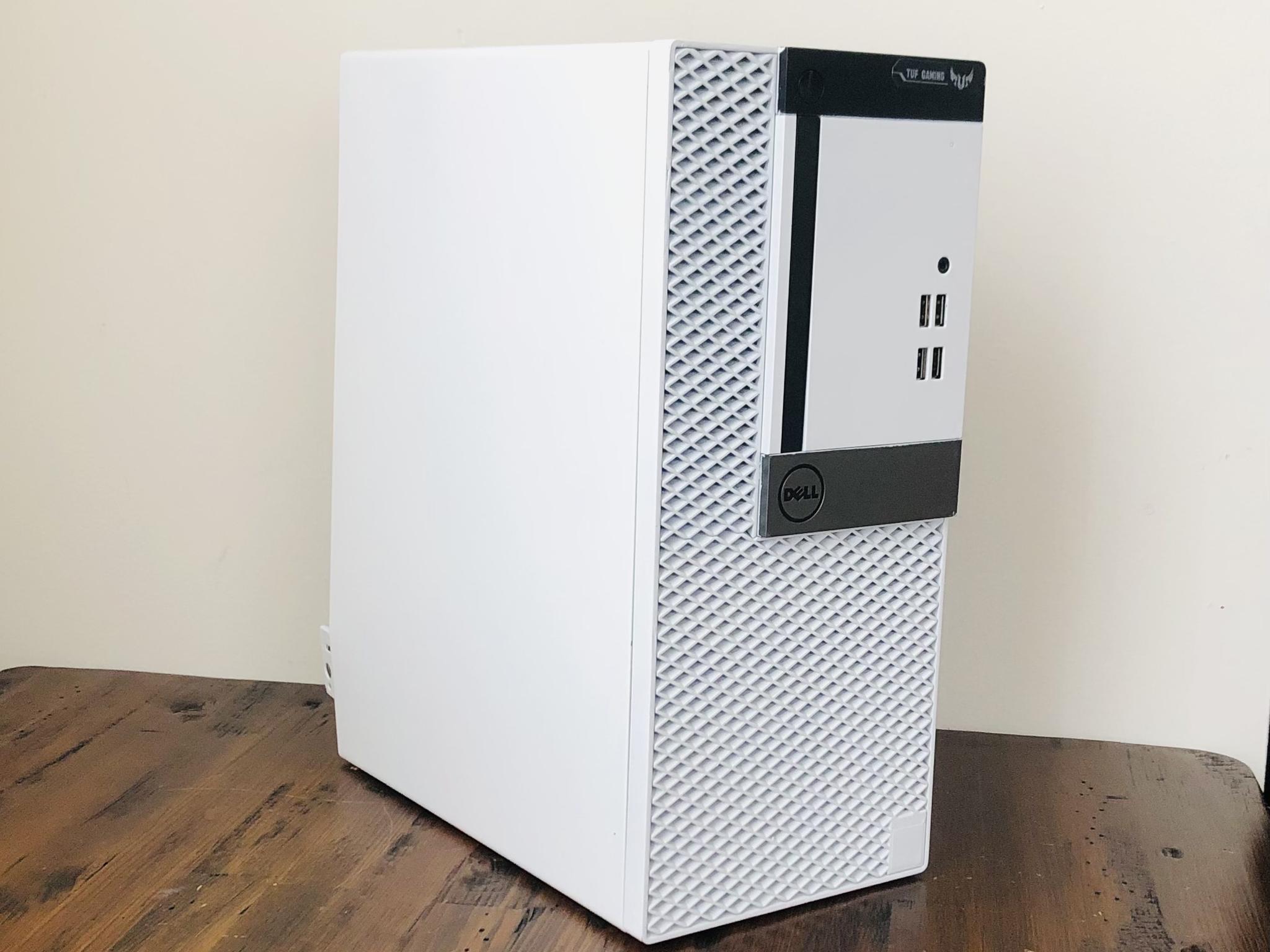 Custom White Gaming PC | Intel i5-6500 | RX 460 2GB | 8GB DDR3 | 120GB SSD 500GB HDD | Dell Optiplex