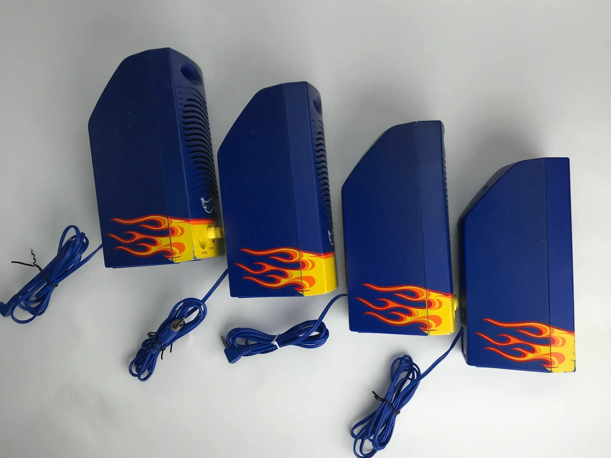 2 pairs! Vintage Hot Wheels Speakers | Patriot Computers EHC333P |