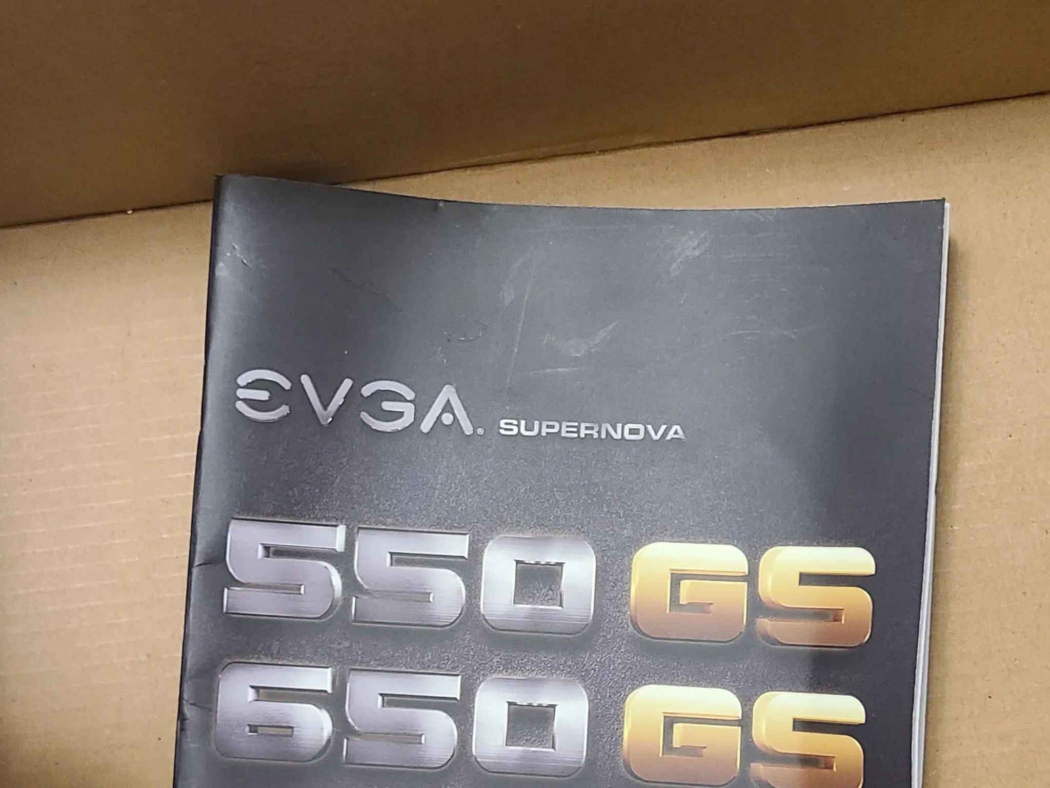 EVGA SuperNOVA 650 GS 650 W 80+ Gold Certified Fully Modular ATX Power Supply