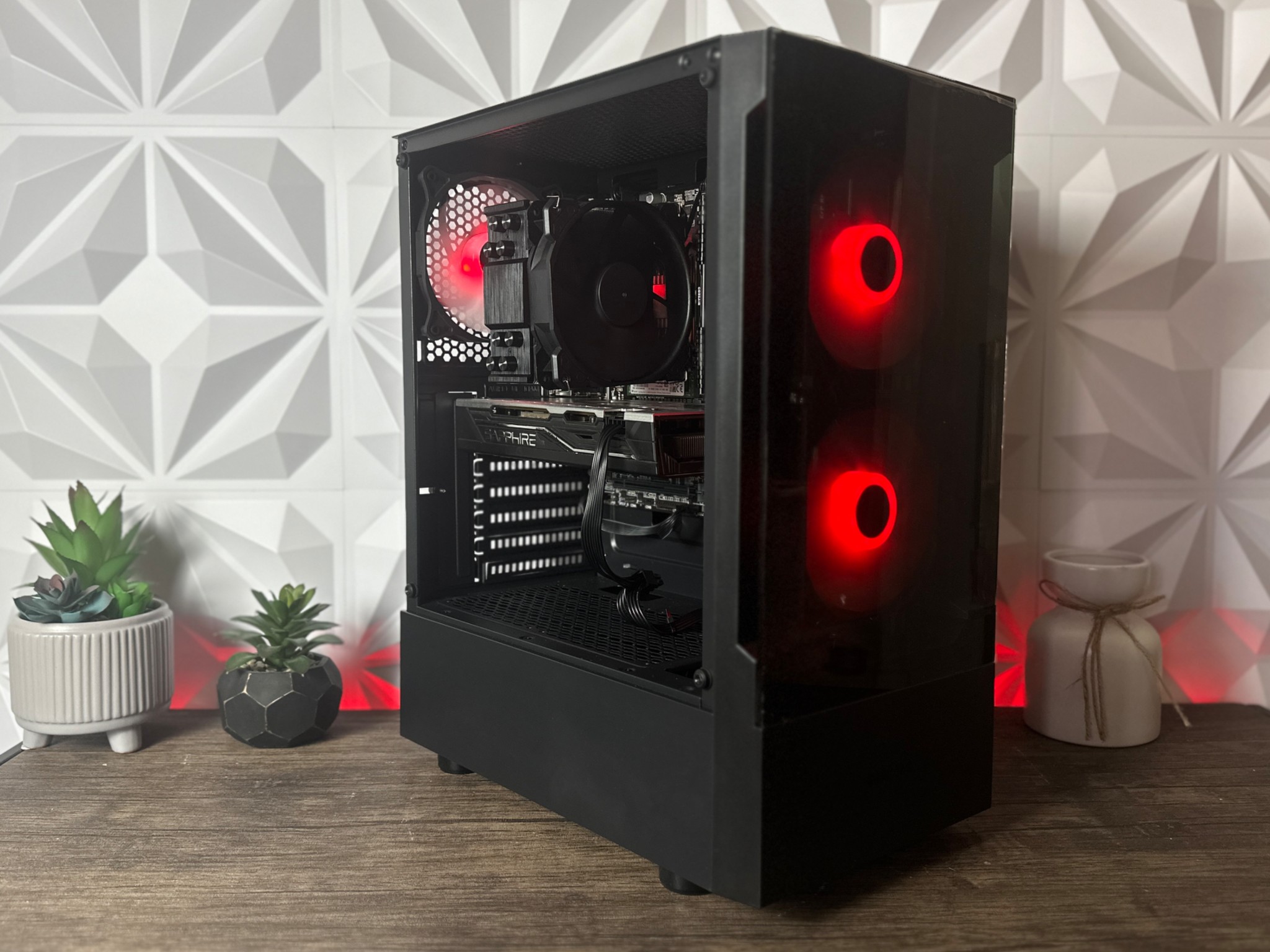 🤖GAMING PC🟣 | 1080P | i5 7600 | RX580 8GB | 16GB DDR4 | 512GB M.2 SSD | FULL ARGB! |
