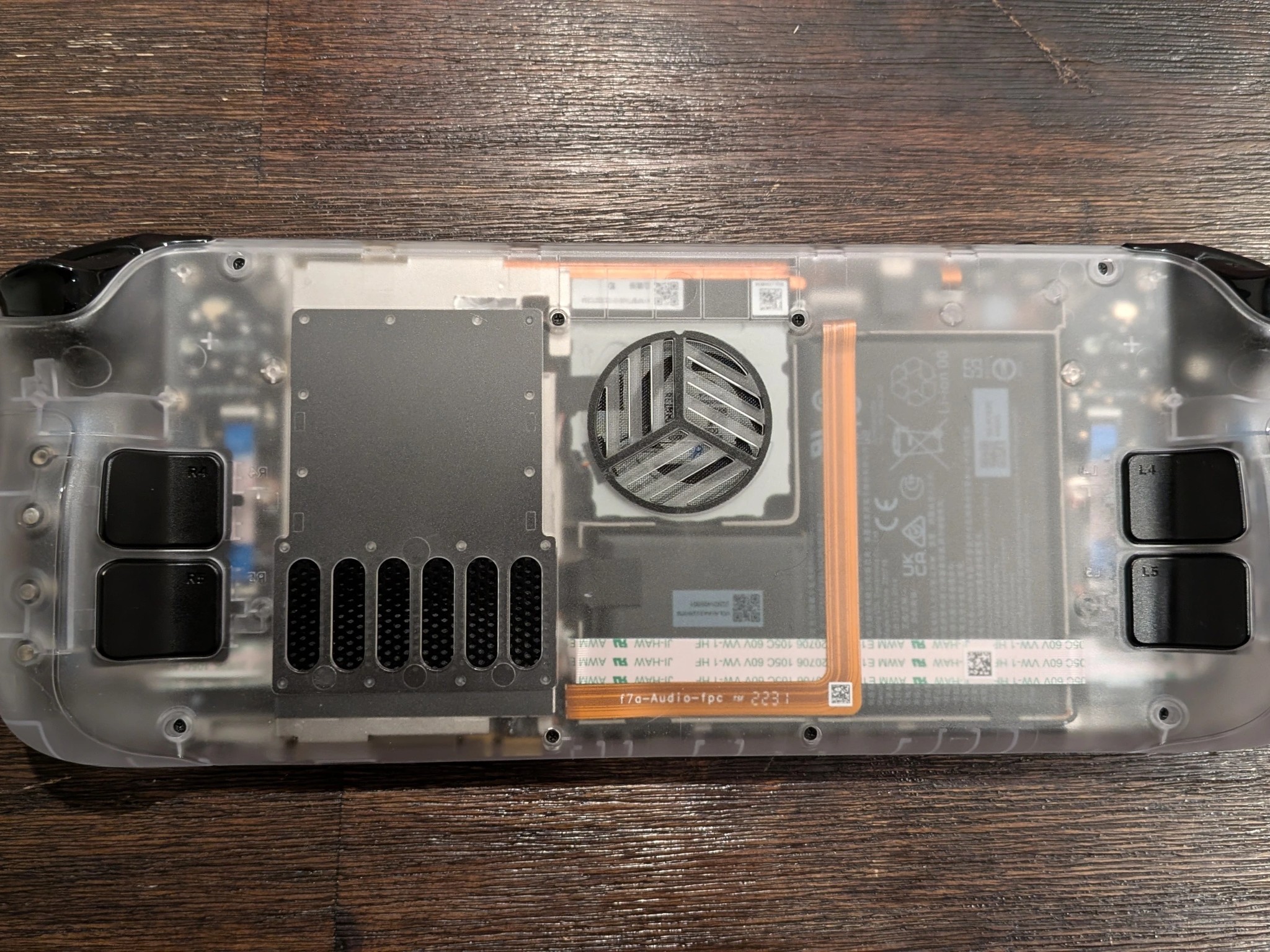 Modified Steam Deck! 512GB SSD | Hall Effect Joysticks | Clear Shell Case | Travel Case & Cooler