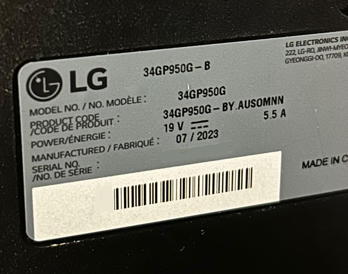 (PRICE DROP!) LG UltraGear 34" 2K (3440 x 1440) 144Hz Gaming Monitor (Original MSRP is $1,299,99)