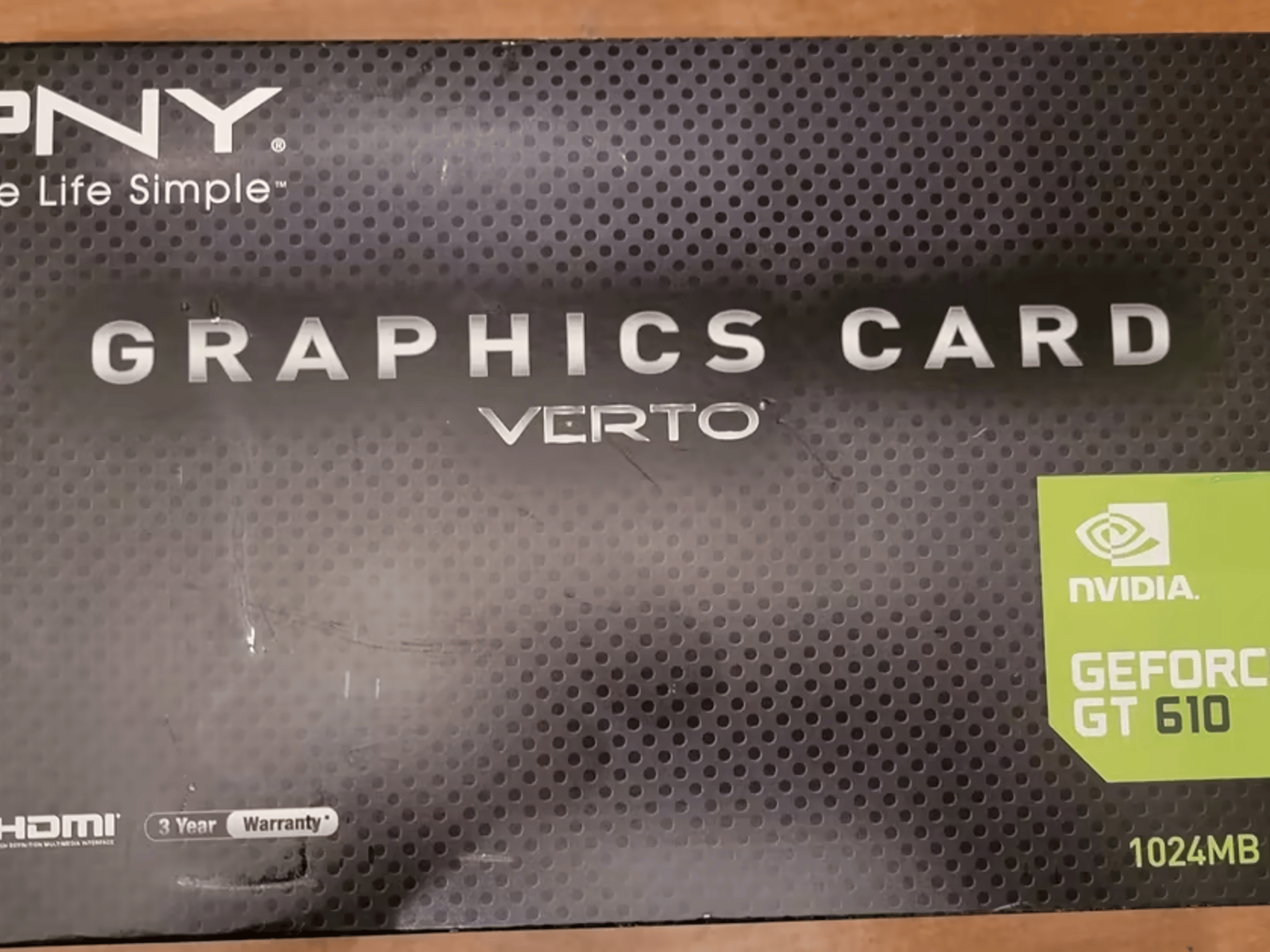 PNY Nvidia GeForce GT 610 1GB DDR3