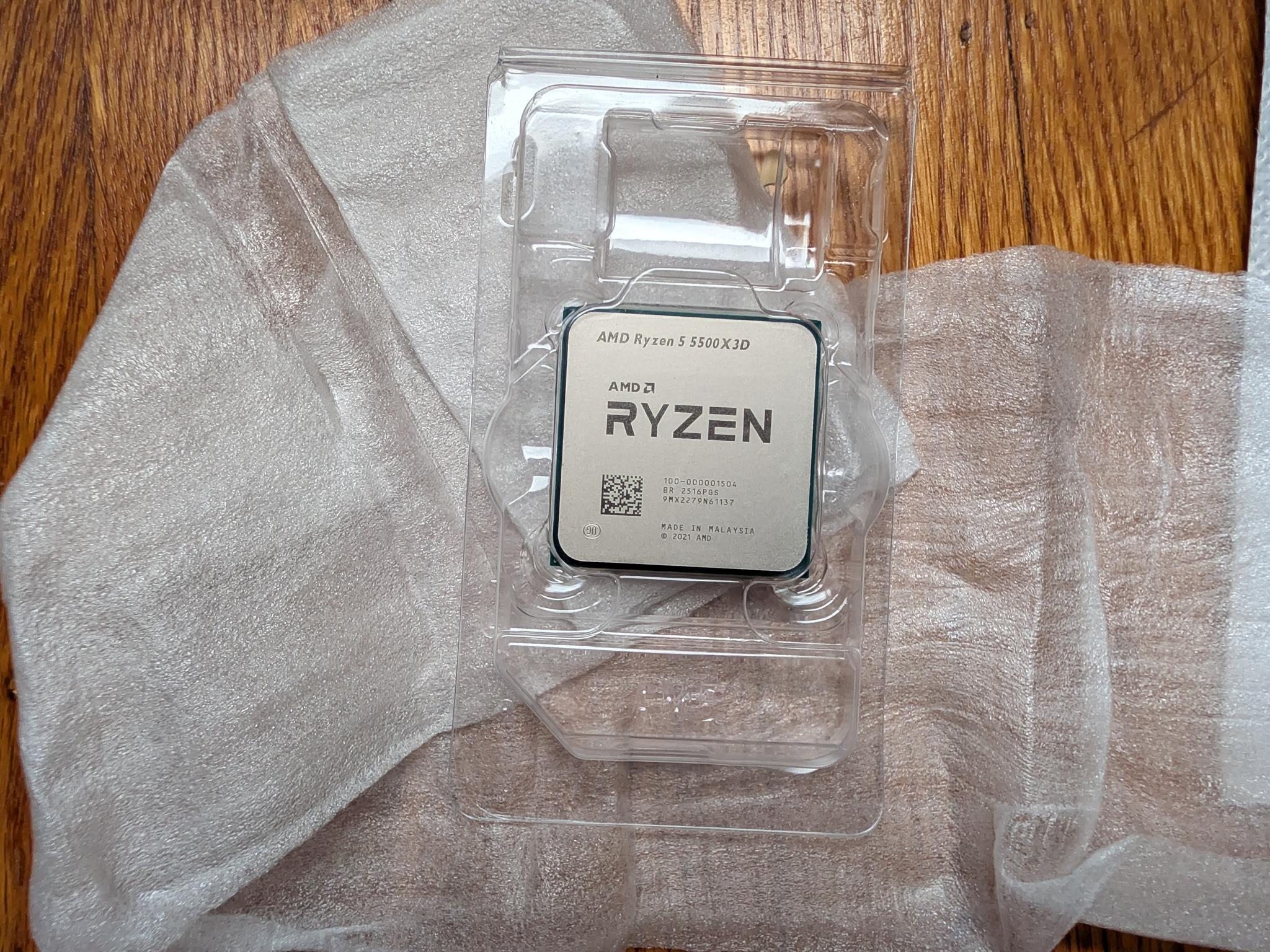 Reserved for Promised-Jawa] AMD Ryzen 5 5500X3D CPU Only