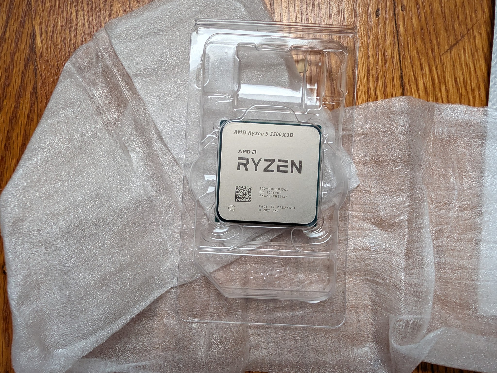 Reserved for Promised-Jawa] AMD Ryzen 5 5500X3D CPU Only