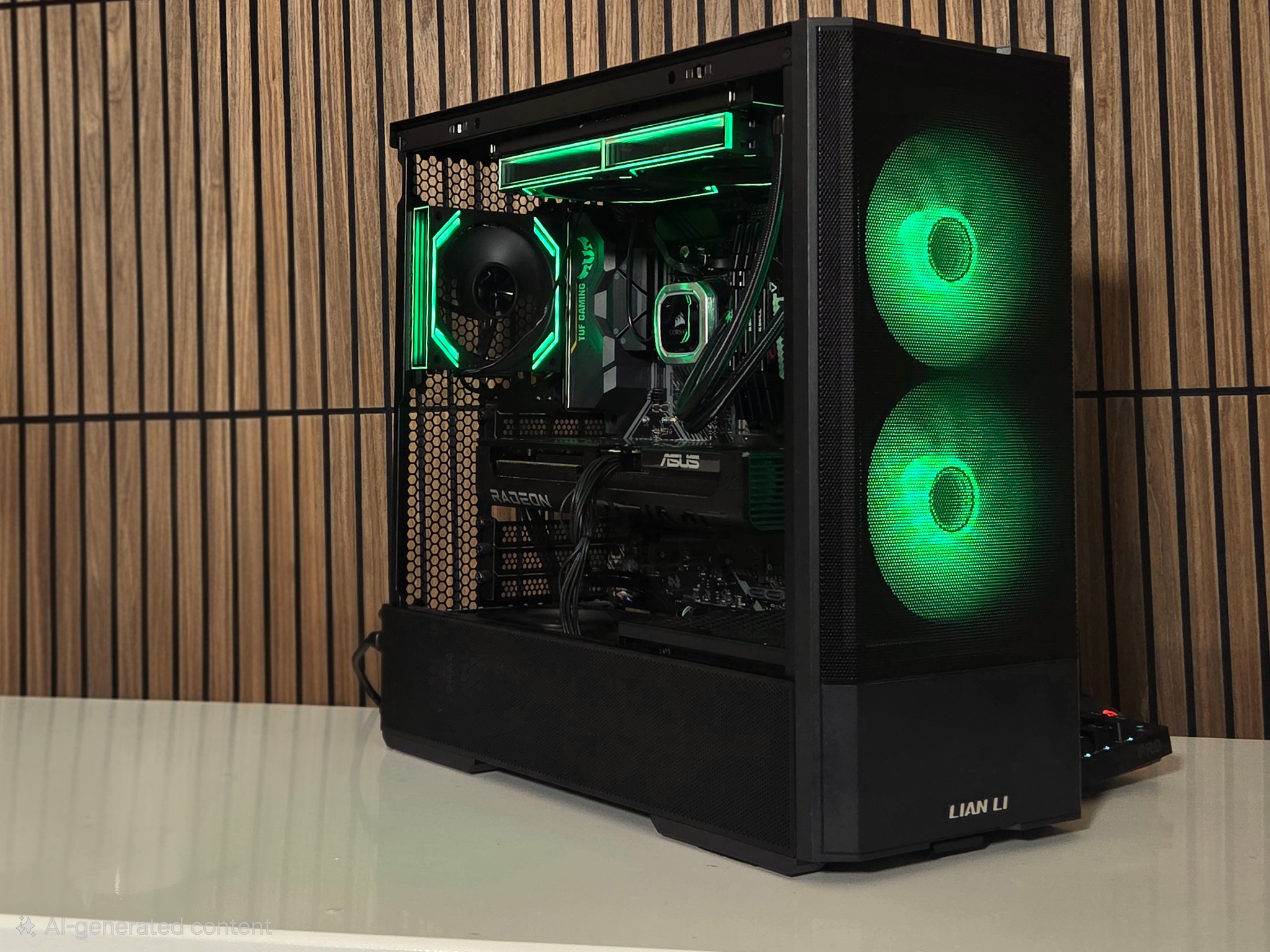 TEAM RED 1440P | RX 9060XT 16 GB | Ryzen7  5800X  | 32GB Ram | NVME | Win 11 | Liquid Cooled