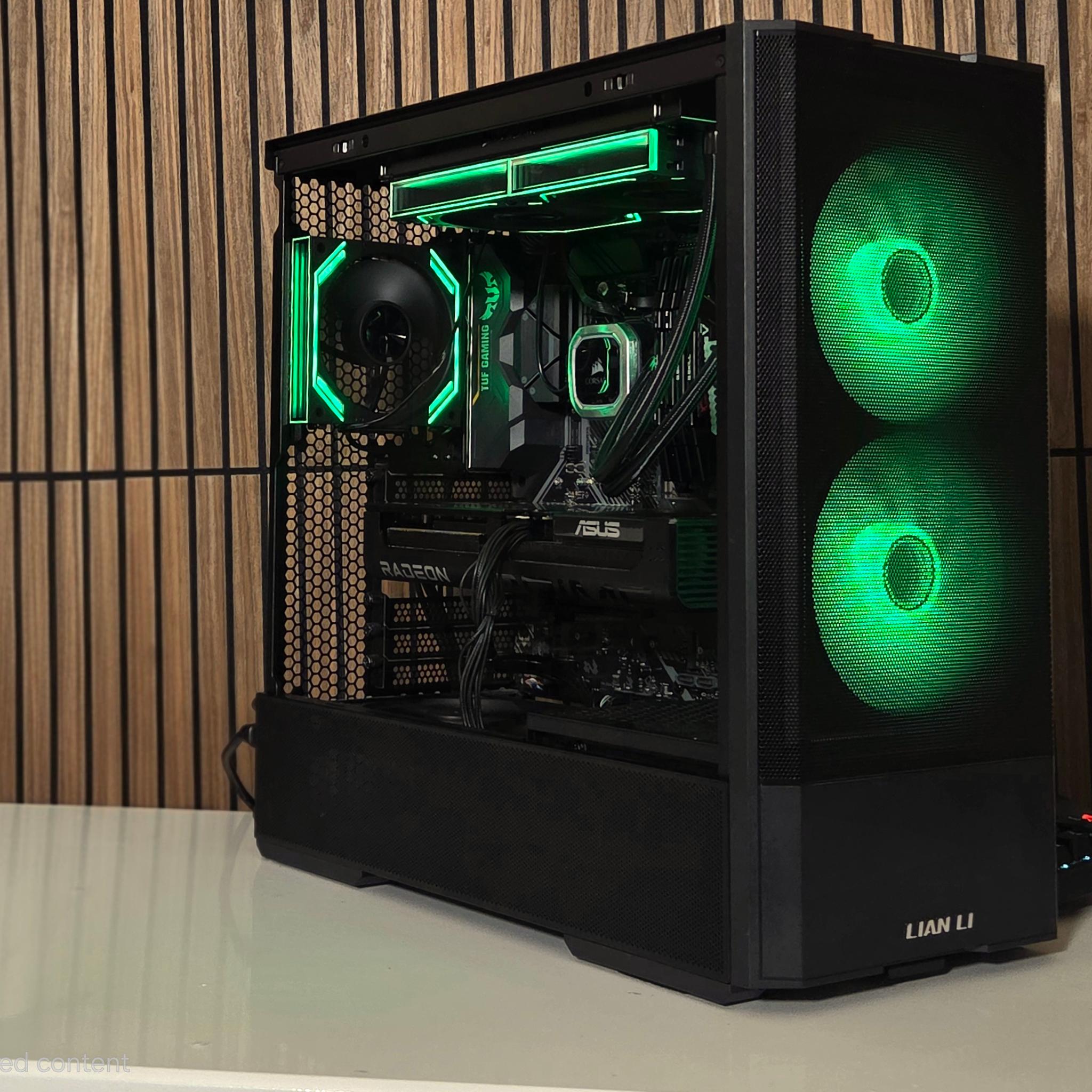 TEAM RED 1440P | RX 9060XT 16 GB | Ryzen7  5800X  | 32GB Ram | NVME | Win 11 | Liquid Cooled