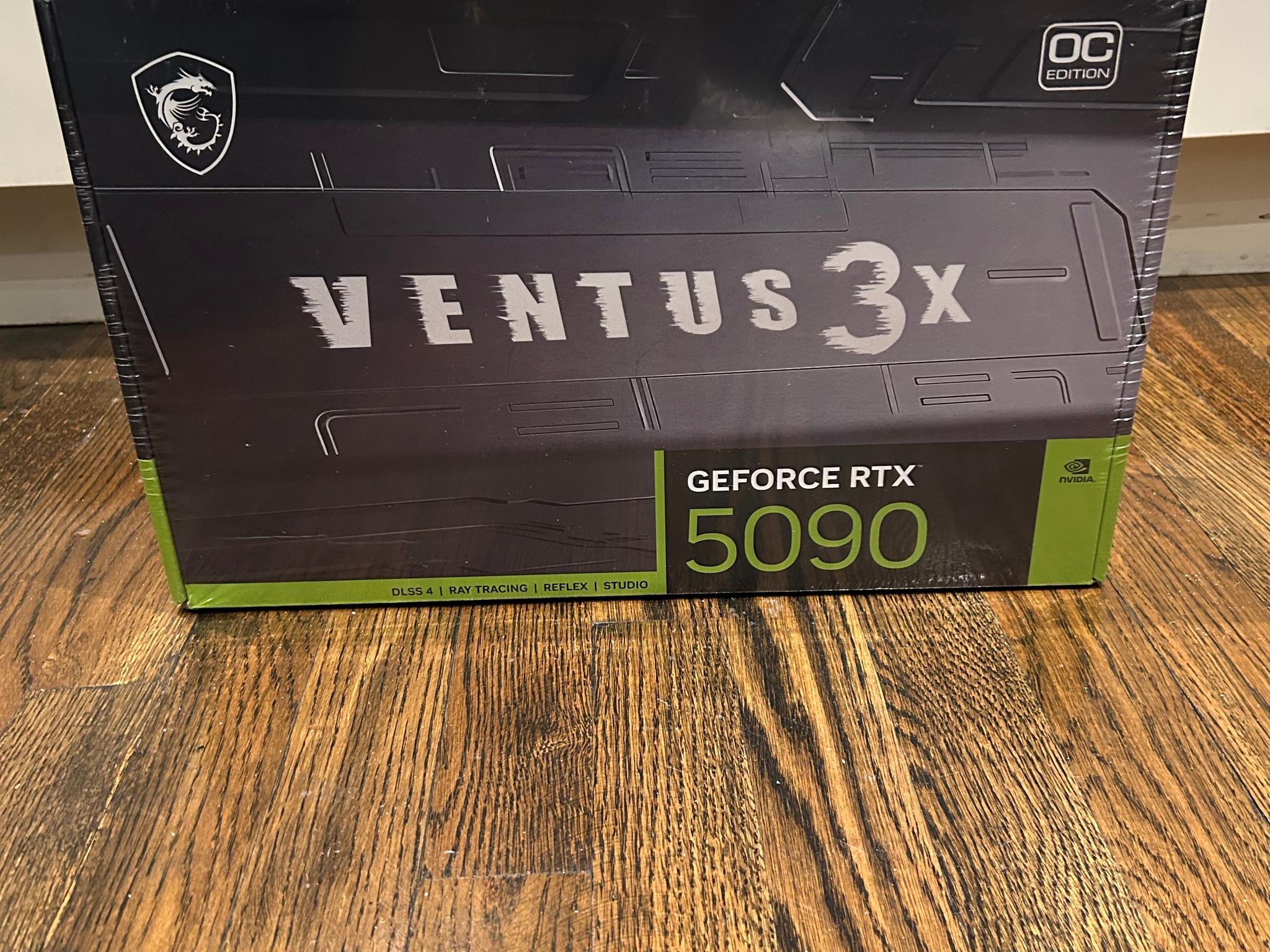 MSI GeForce RTX 5090 32G VENTUS 3X OC