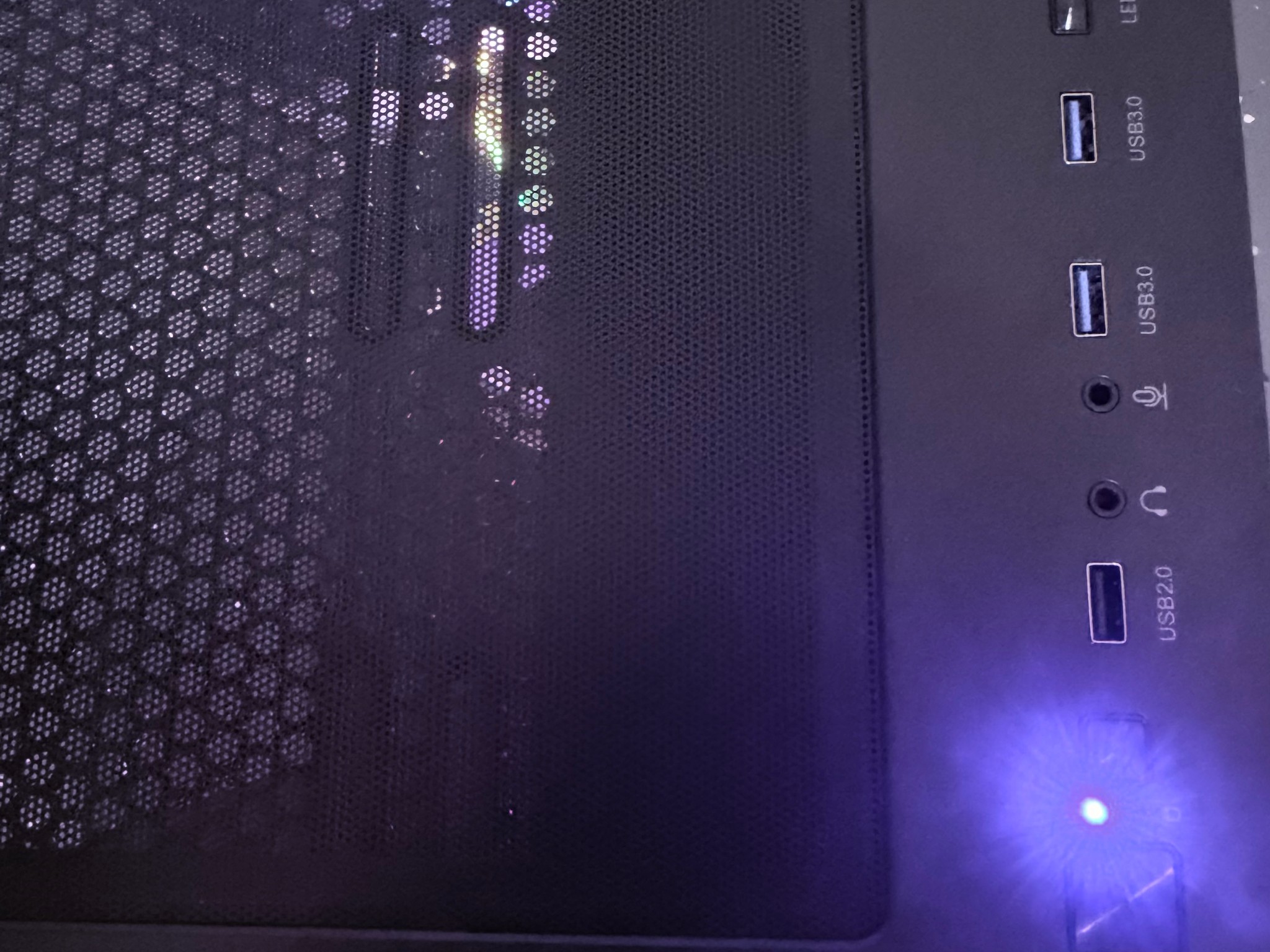 🟣"Violet Phantom"⚫️ | 1080p Gaming | RTX 4060 | i5 10400F | 16GB Ram | 500GB SSD | Free Shipping