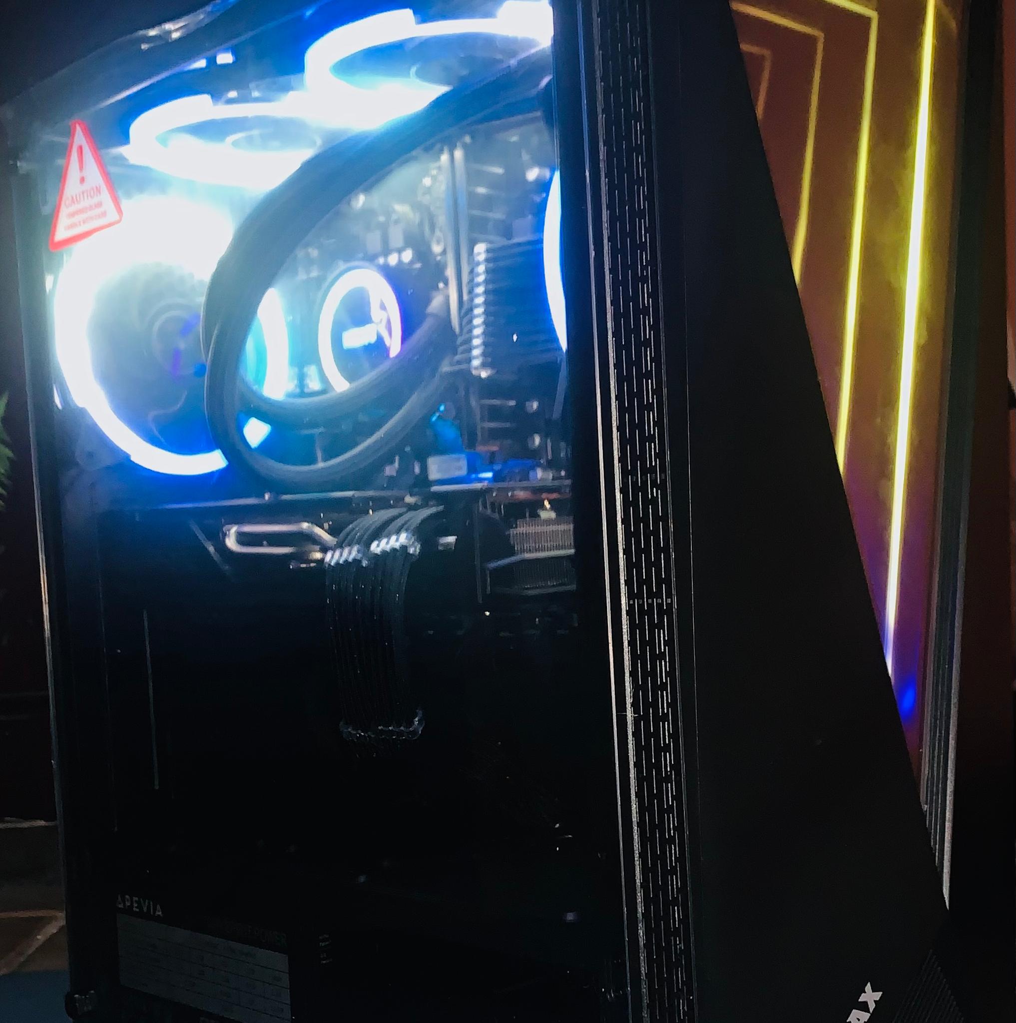 (Liquid-Cooled)Intel 9th Gen|RX 5700XT 8GB|1TB SSD|16GB DDR4 RAM|Windows 11 Pro