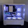 🎖️Honor🎖️ New White RGB Gaming PC, Intel B580+AMD Ryzen 5 5500=High Preformance and Value