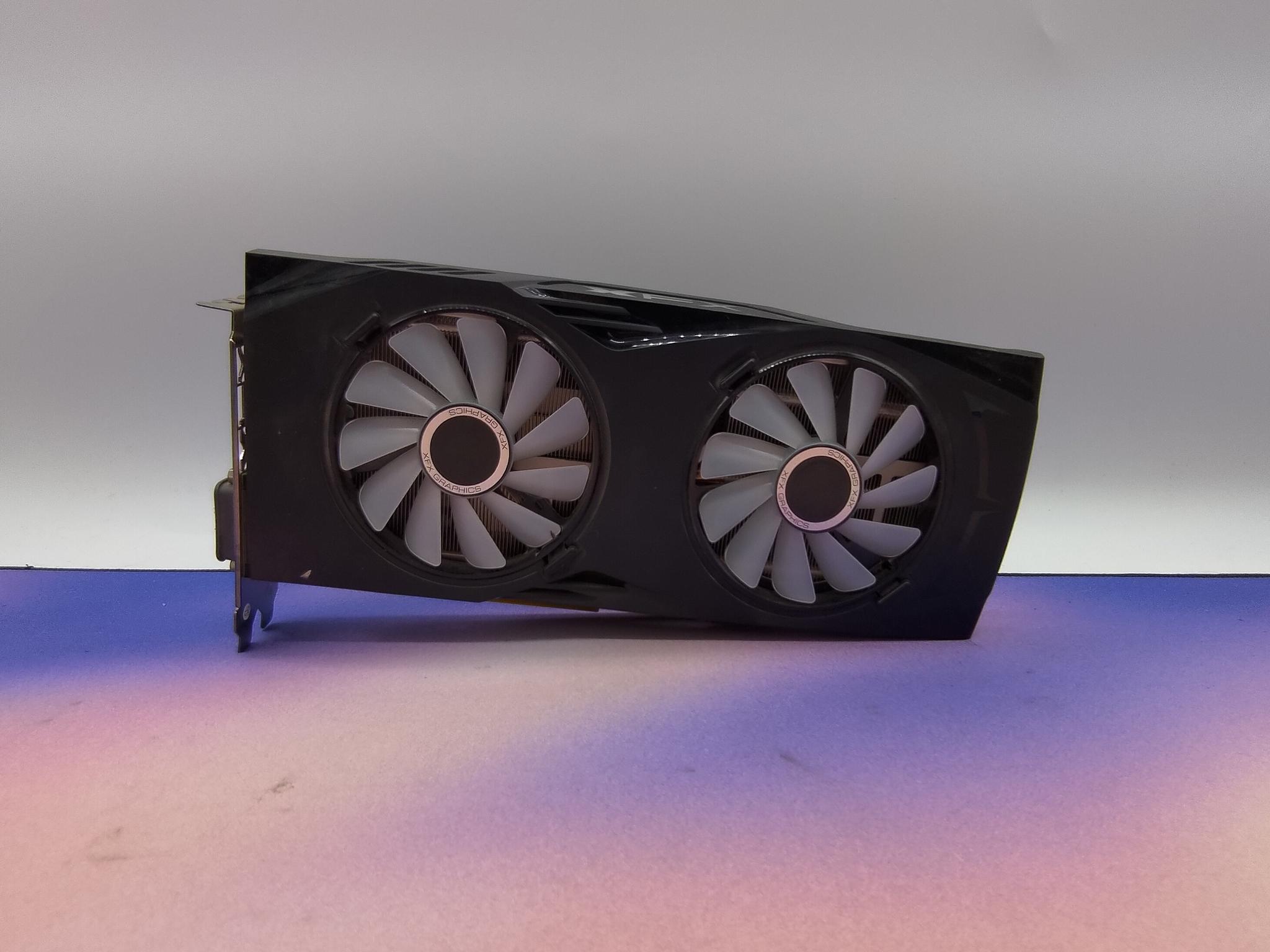 XFX RX 580 Black Edition RGB Fans