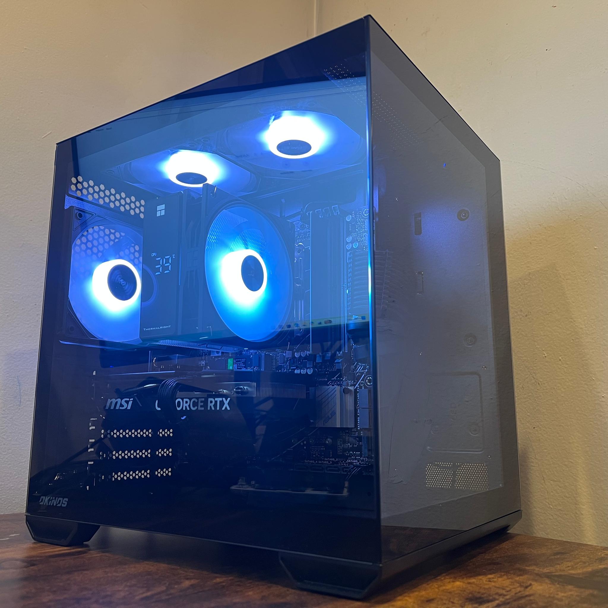 RTX 4060TI 16GB | Ryzen 5 7500F | 16GB DDR5 RAM | 1tb NVME | Wifi & Bluetooth | 1440p Gaming PC
