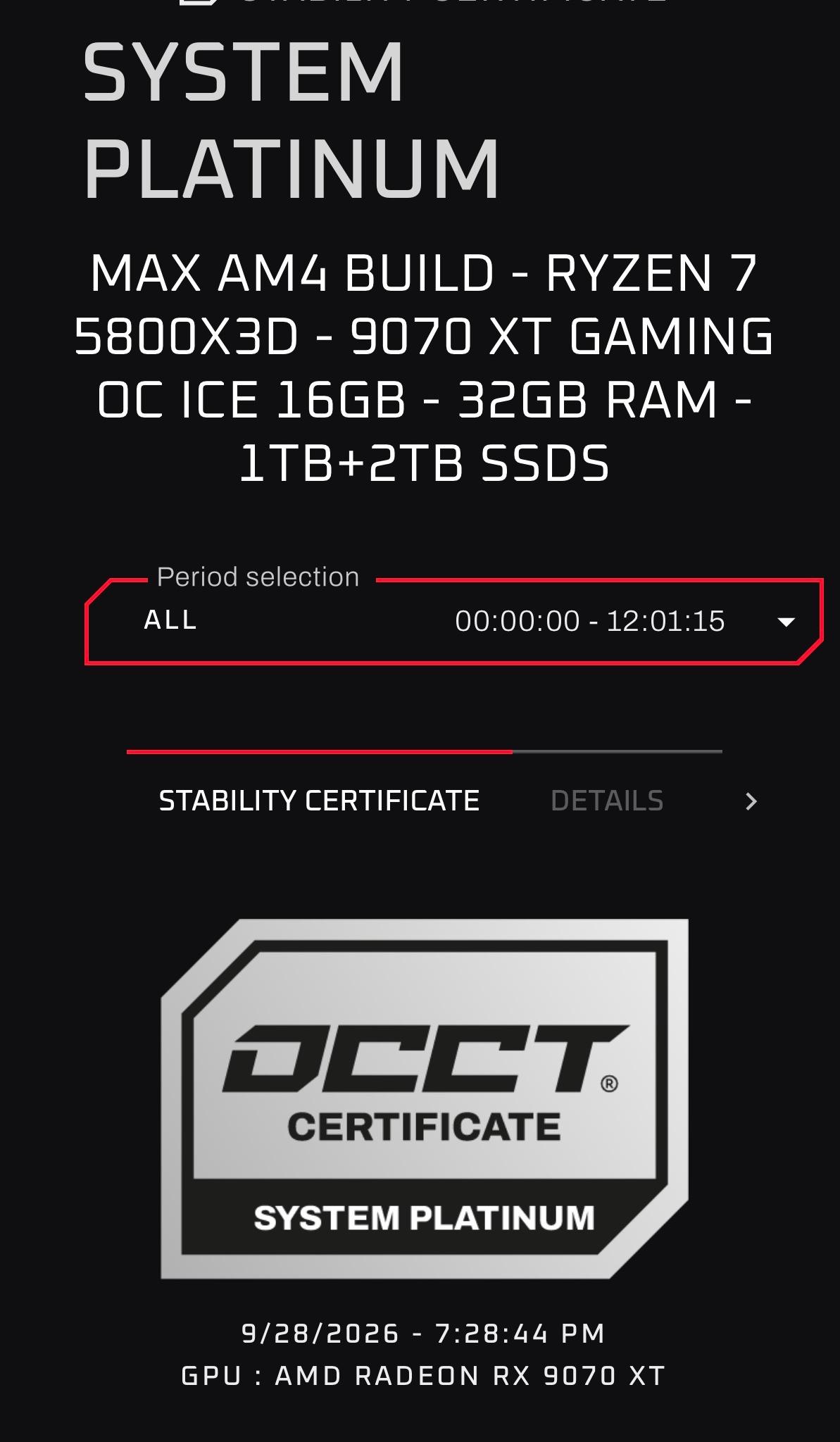 Gigabyte Radeon RX 9070 XT OC Custom Gaming PC - Ryzen 7 5800X3D, 32GB RAM, 3TB SSD Storage