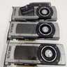 3x Nvidia GeForce GTX 980 3-way SLI Video Card Set W/Bridge