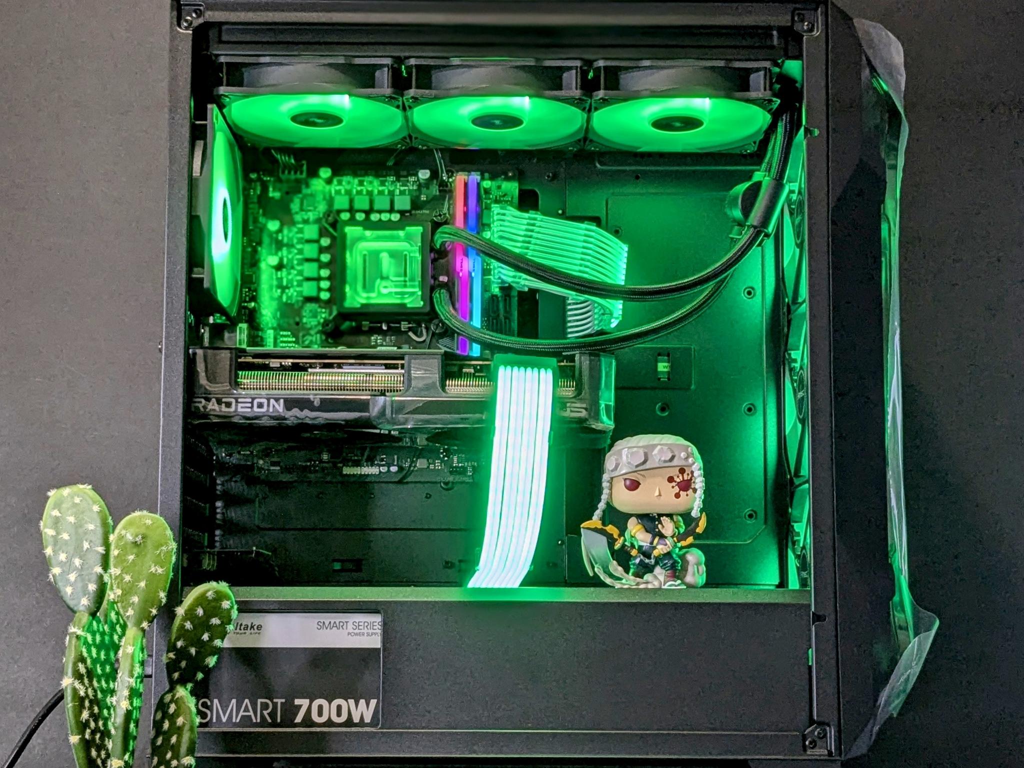🔥Demon Slayer/Dark Flux🔥⚫️RX 7800XT⚫️I5-12600K⚫️32GB Warhawk RAM⚫️1TB NVMe SSD⚫️Windows 11