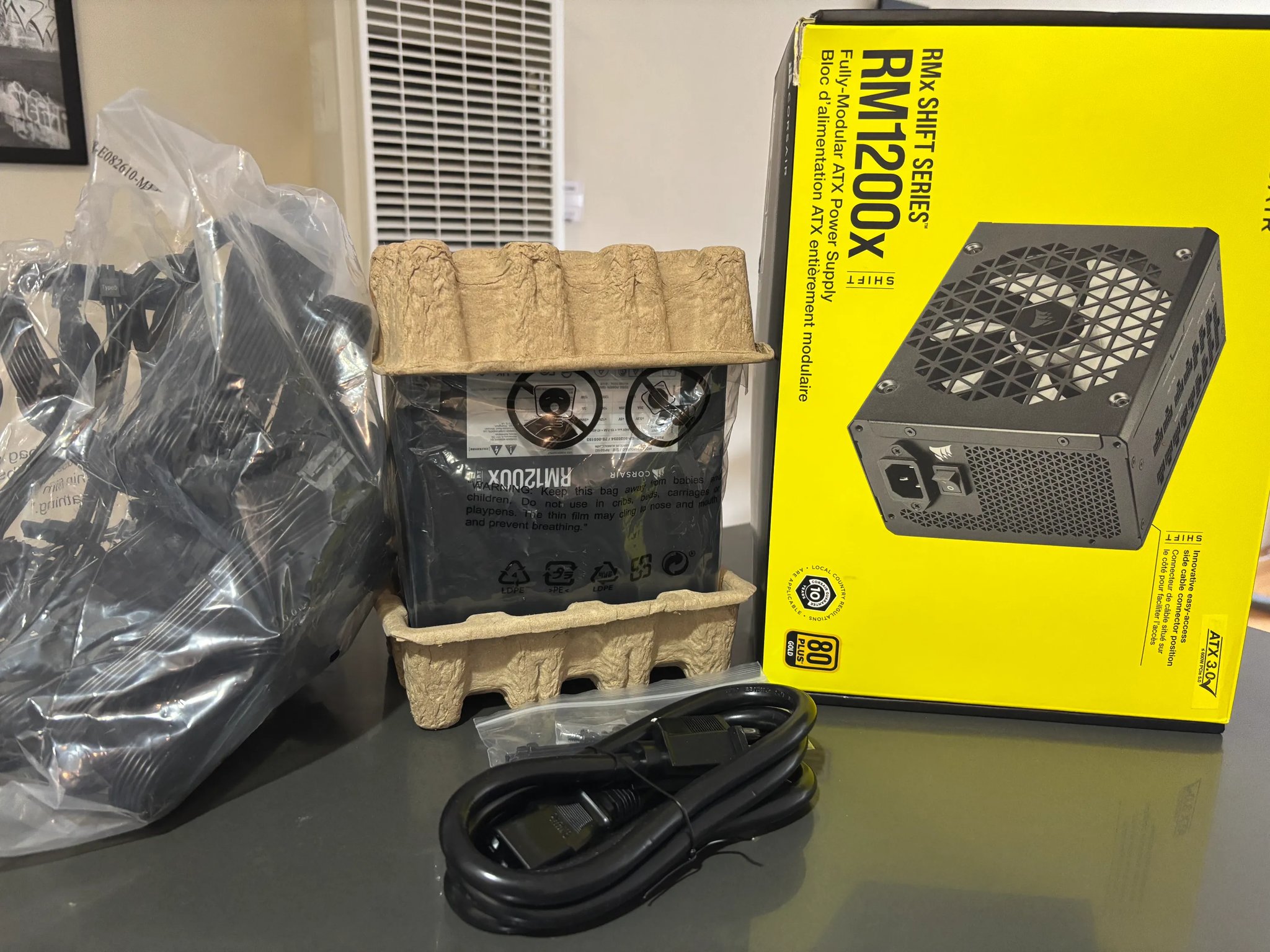 CORSAIR RM1200x Shift Fully Modular ATX Power Supply