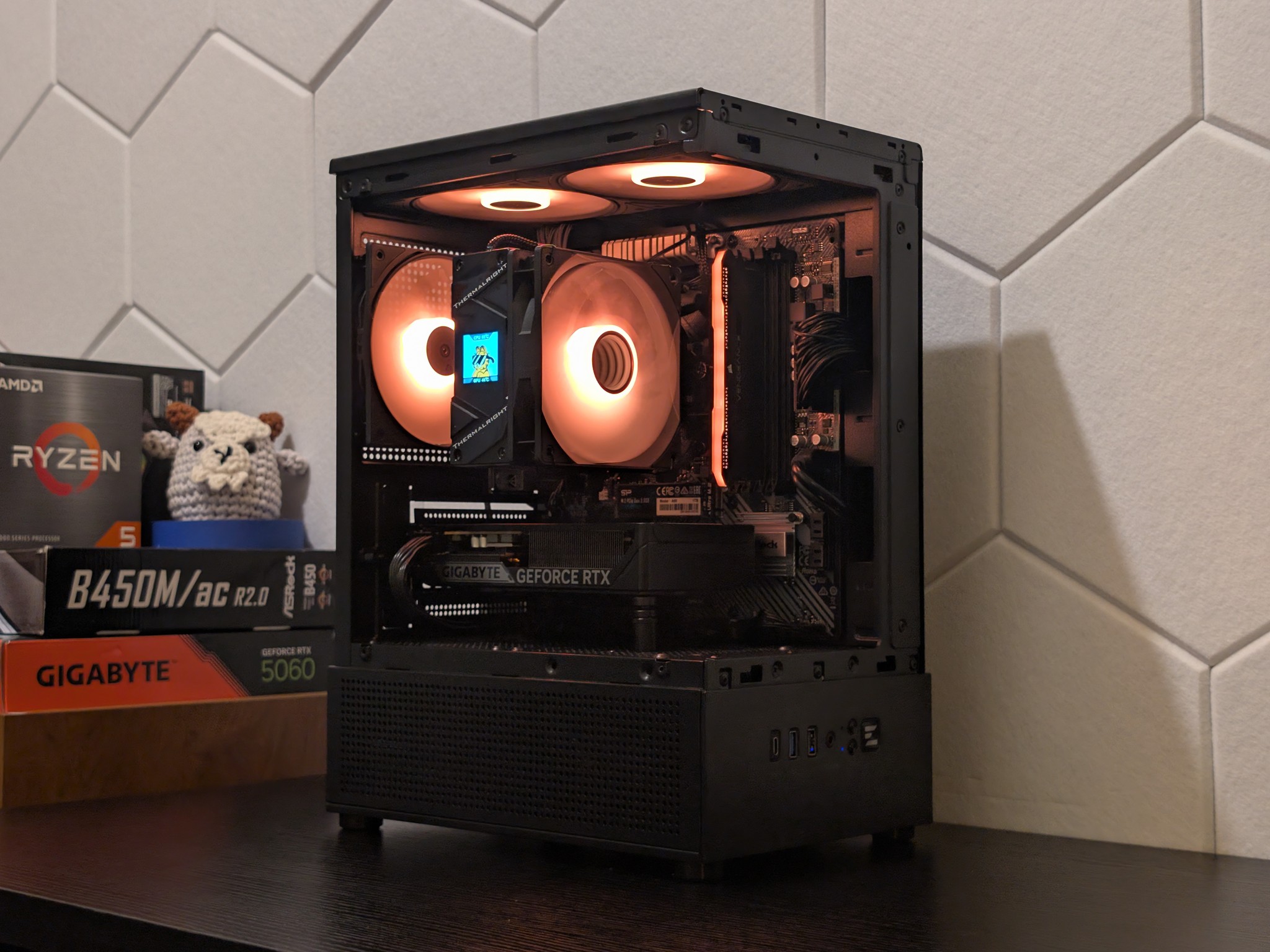 🐈‍⬛🔥1440p Gaming Beast | RTX 5060 | Ryzen 5500 | 1TB SSD | 16GB RAM | WiFi & Bluetooth🔥🐈‍⬛