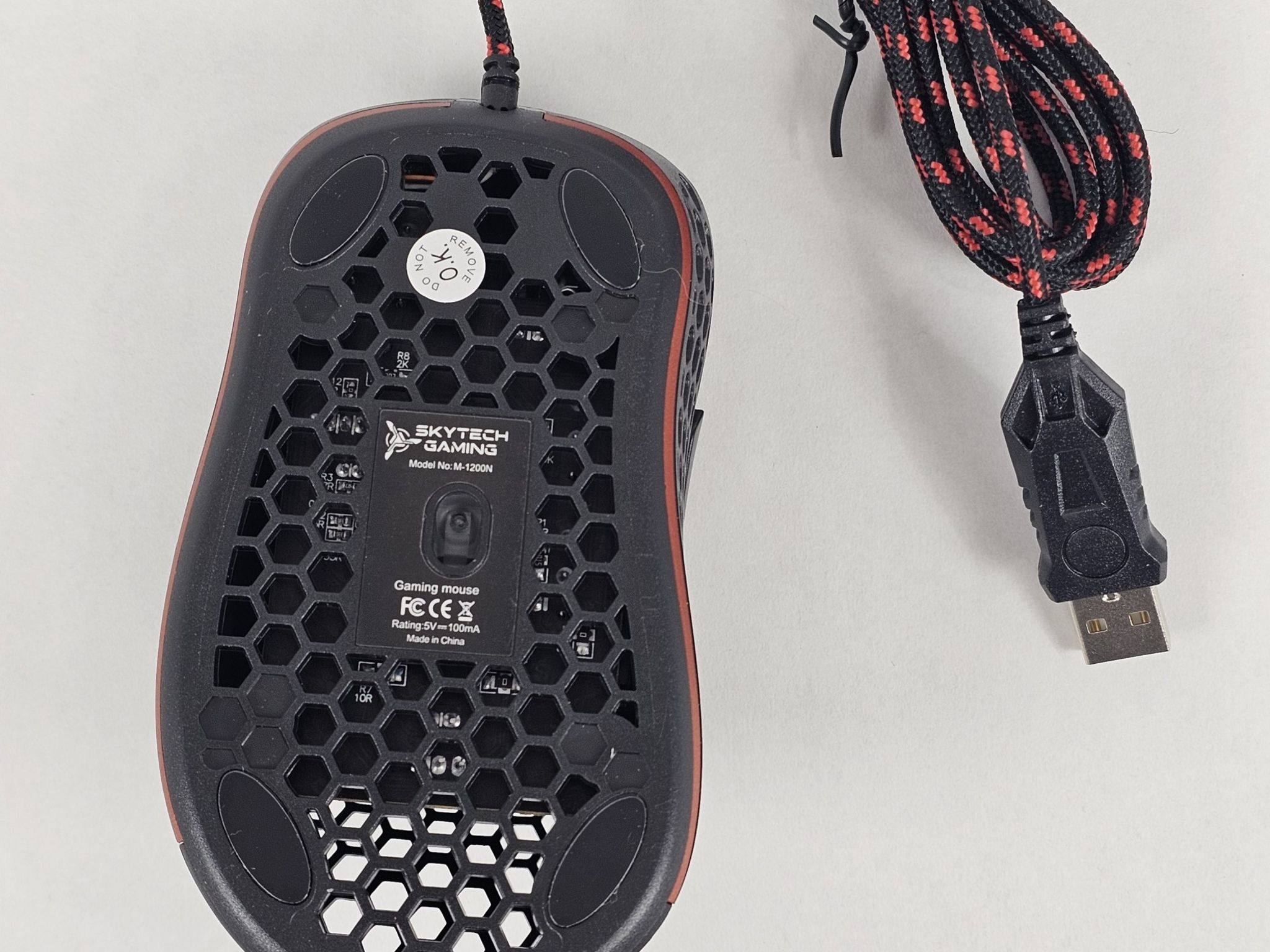 Skytech Gaming M-1200N Wired Gaming Mouse - Black