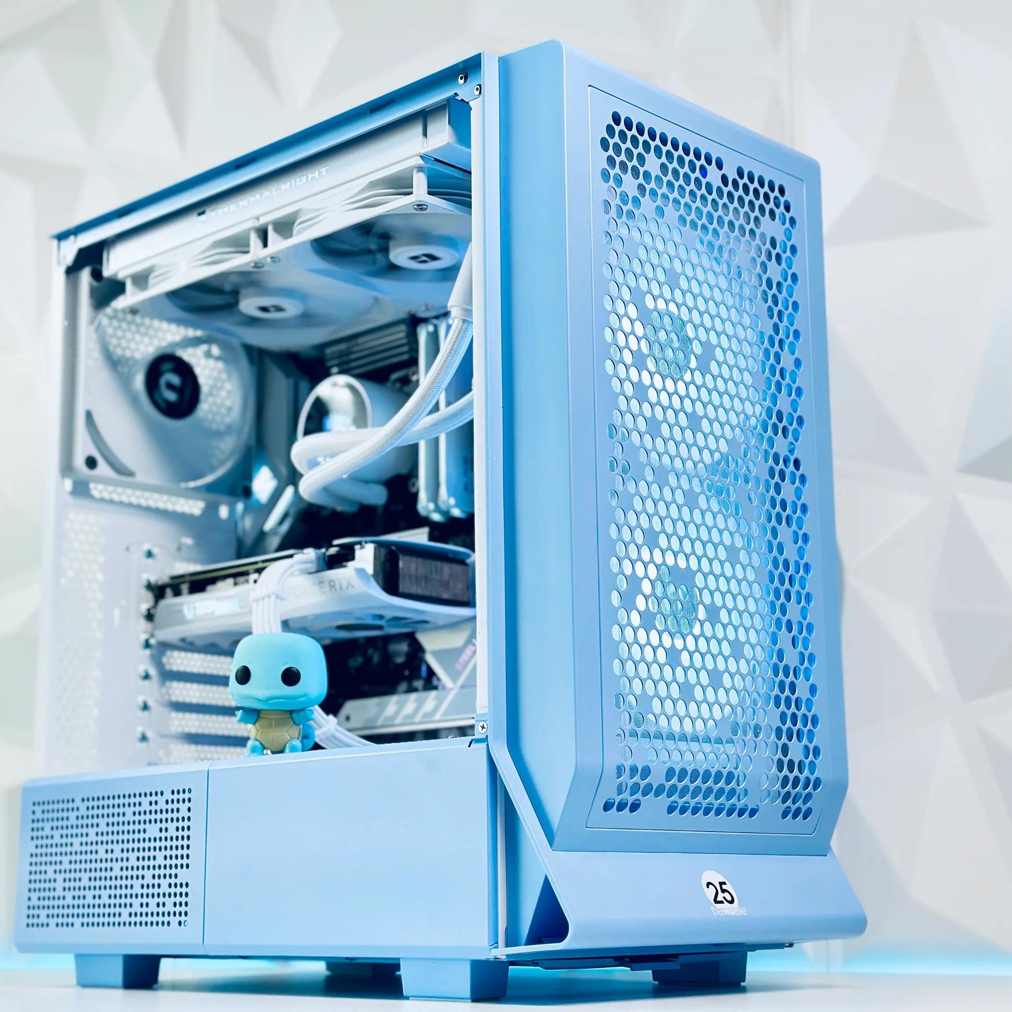 🩵🐢🌊Gaming PC🐢Nvidia RTX 4060 8GB🐢AMD Ryzen 7 5700G 8 core🐢32GB DDR4🐢1TB SSD
