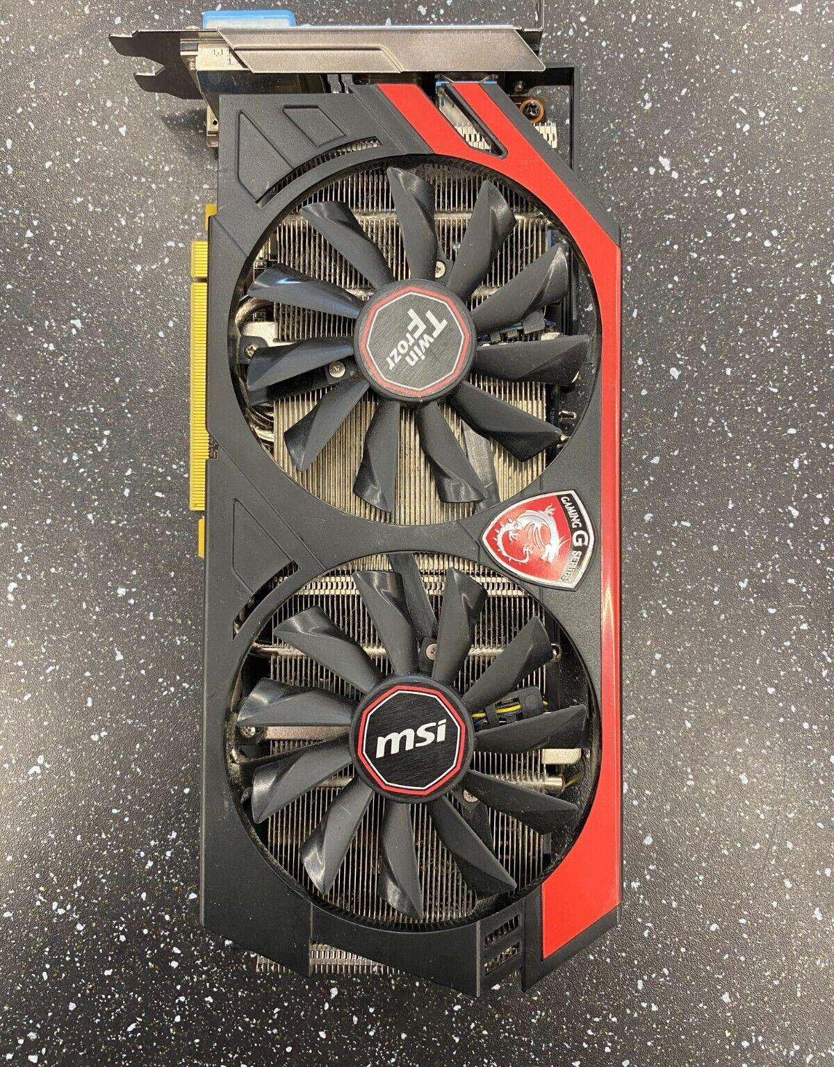 MSI GeForce GTX 770 2GB GDDR5 Graphics Card - DisplayPort, HDMI, DVI