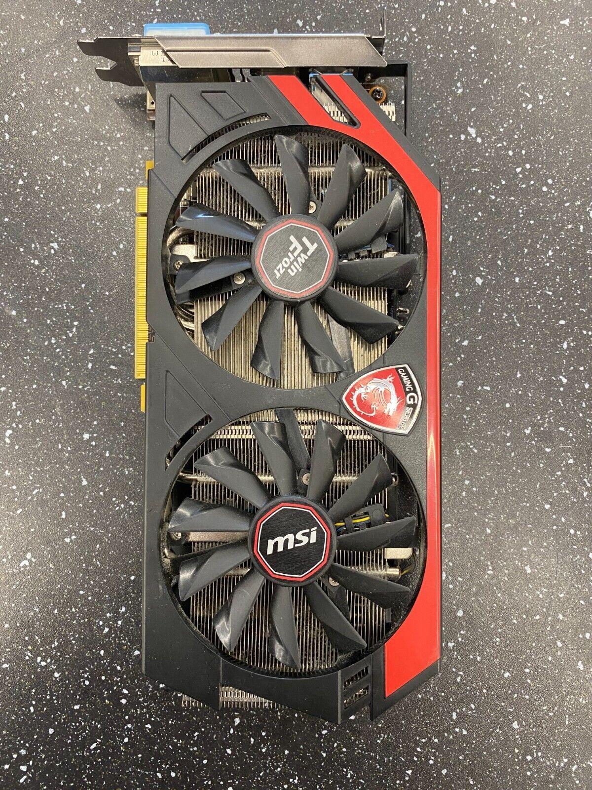 MSI GeForce GTX 770 2GB GDDR5 Graphics Card - DisplayPort, HDMI, DVI