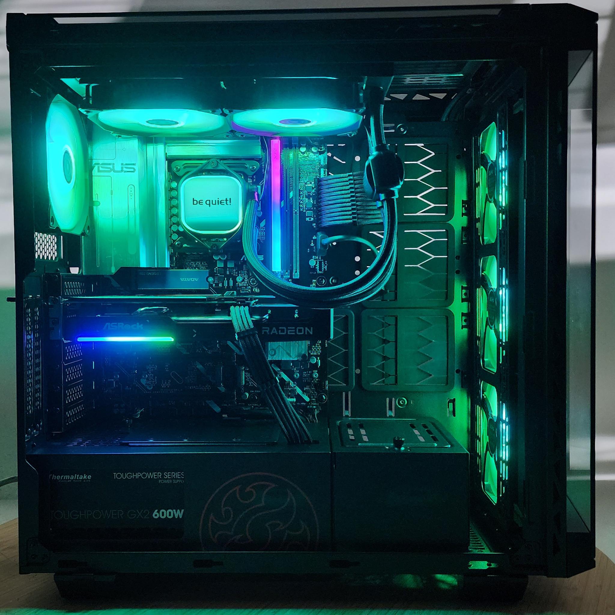 Gaming PC Ultra 7 270K 16GB RAM 1TB SSD RX 9060 XT 16GB Windows 11 Computer