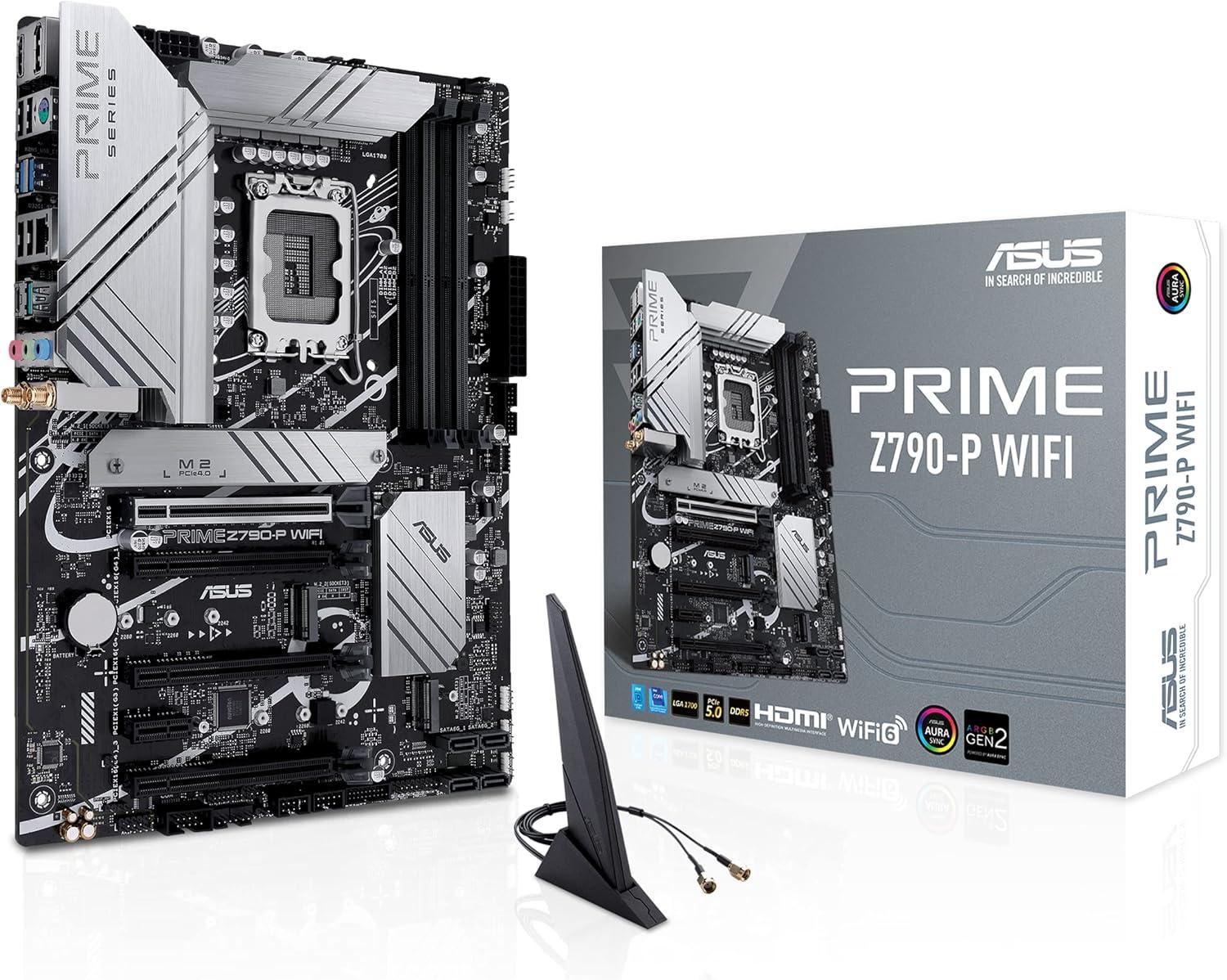 Brand New ASUS Z790-P PRIME WiFi Intel LGA 1700 ATX Motherboard