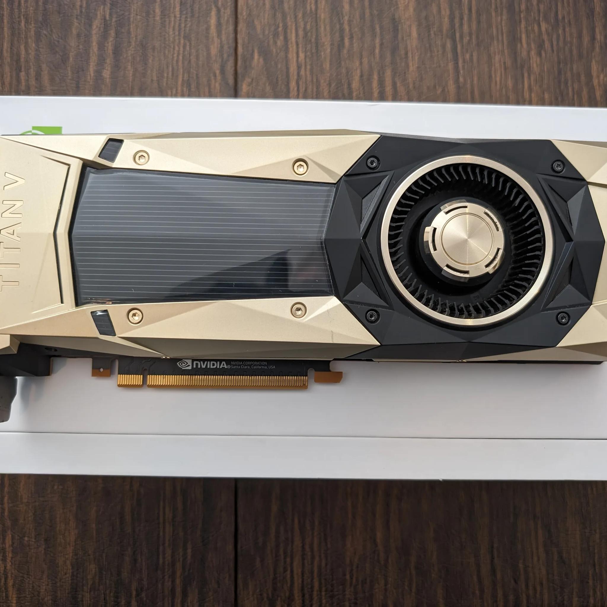 NVIDIA TITAN V Volta 12GB HBM2 GPU Video/Graphics Card