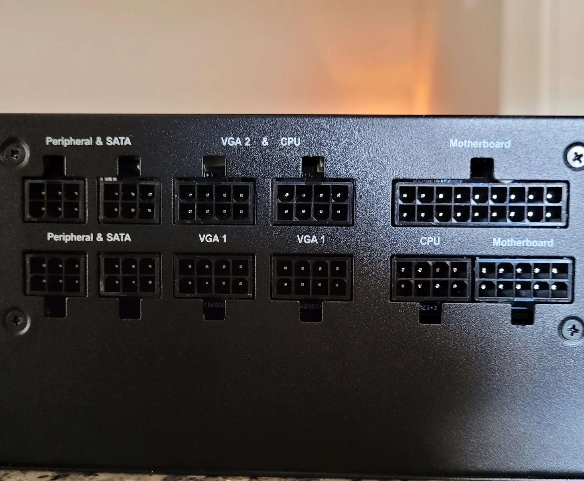 2 Month Used - MSI MPG A650GF Gaming Power Supply - Full Modular - 80 PLUS Gold Certified