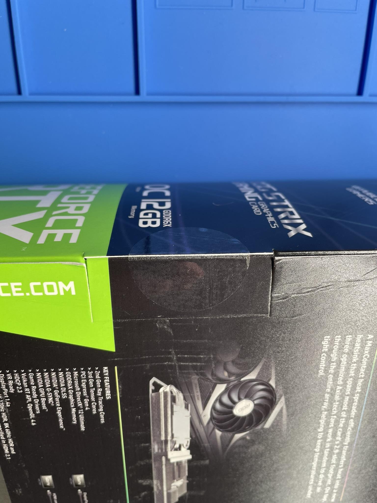 BNIB Sealed! ASUS RTX 3080 Ti ROG STRIX OC GAMING