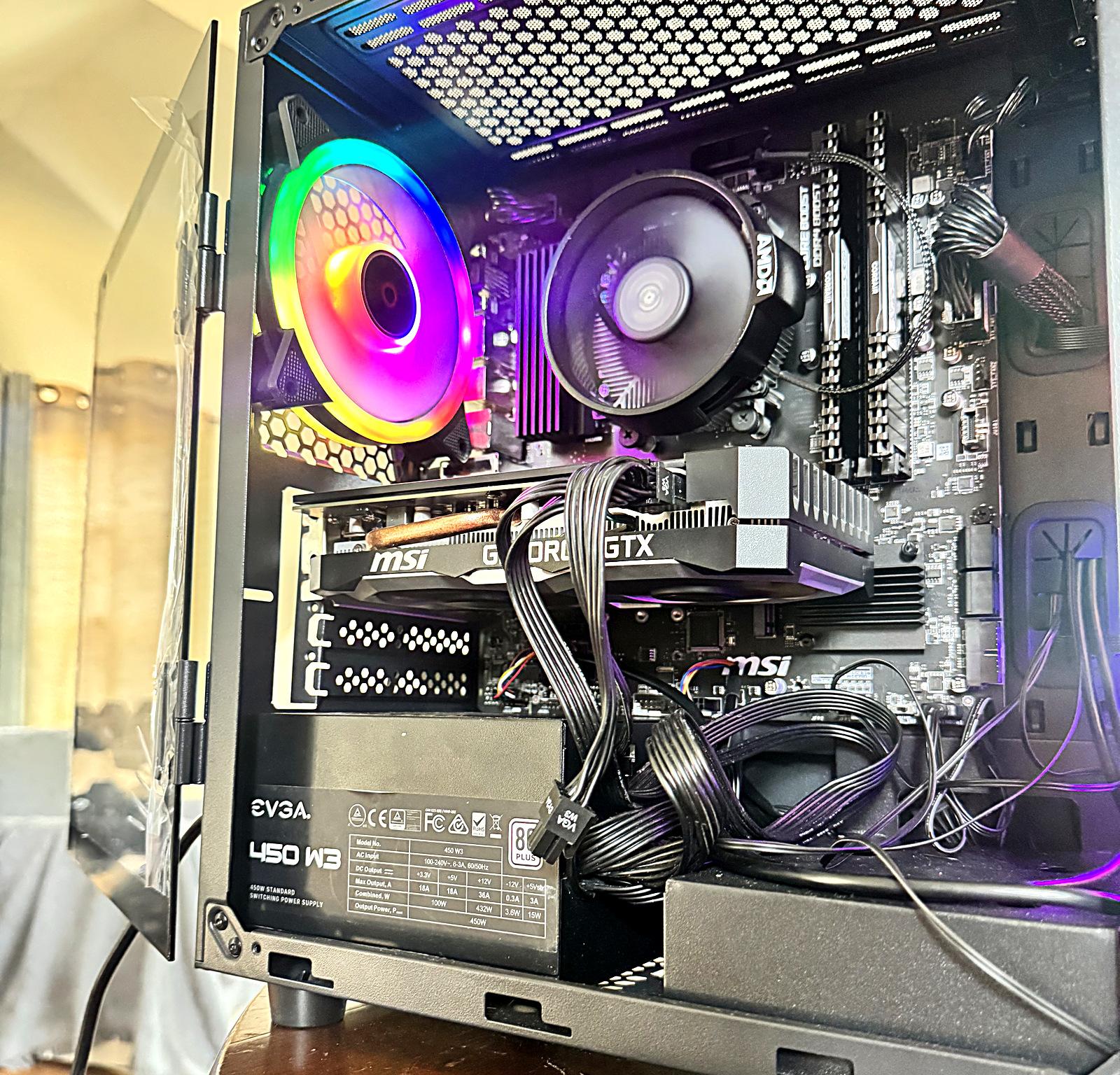 GeForce GTX 1660 Super Custom Gaming PC - Ryzen 5 5500, 16GB RAM