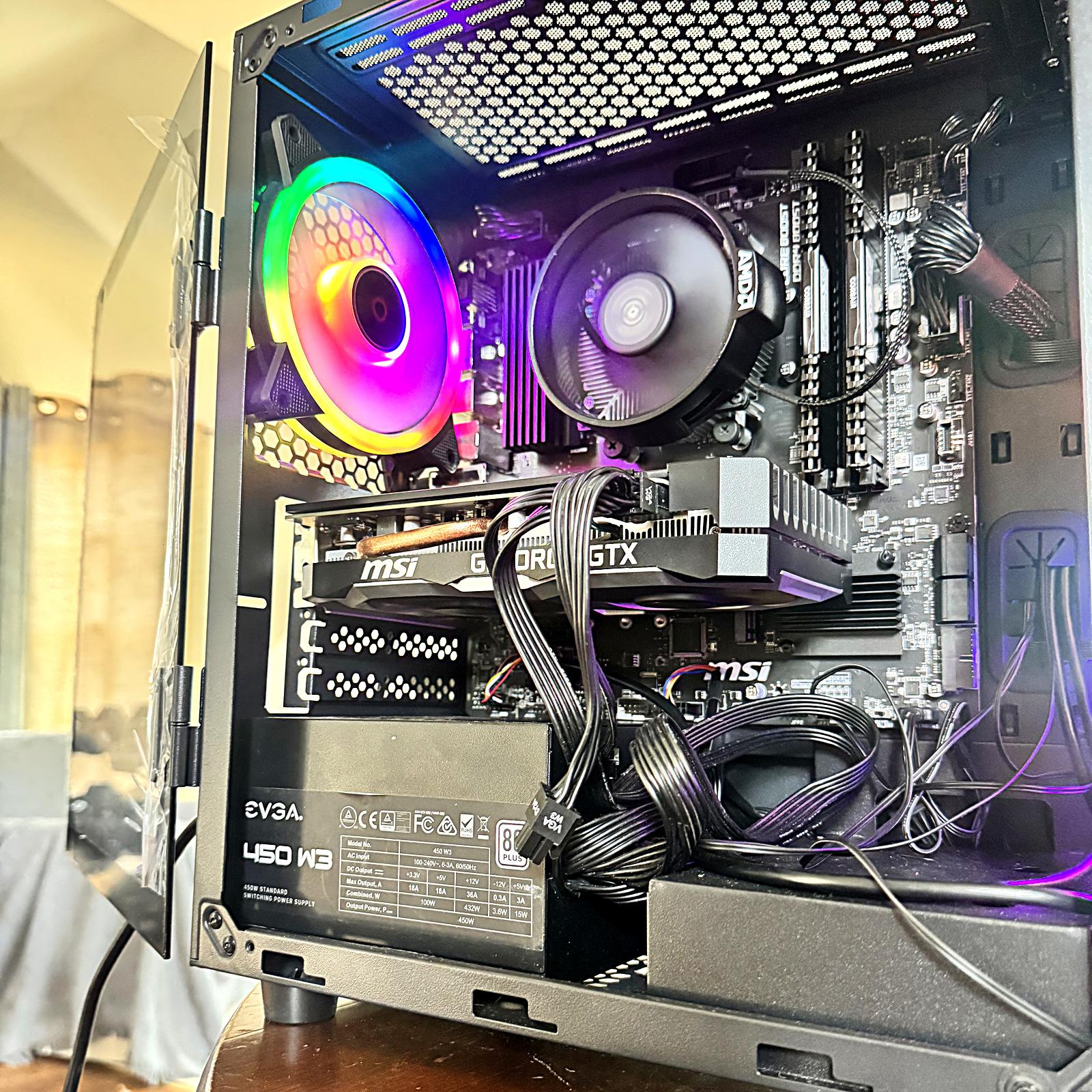 GeForce GTX 1660 Super Custom Gaming PC - Ryzen 5 5500, 16GB RAM