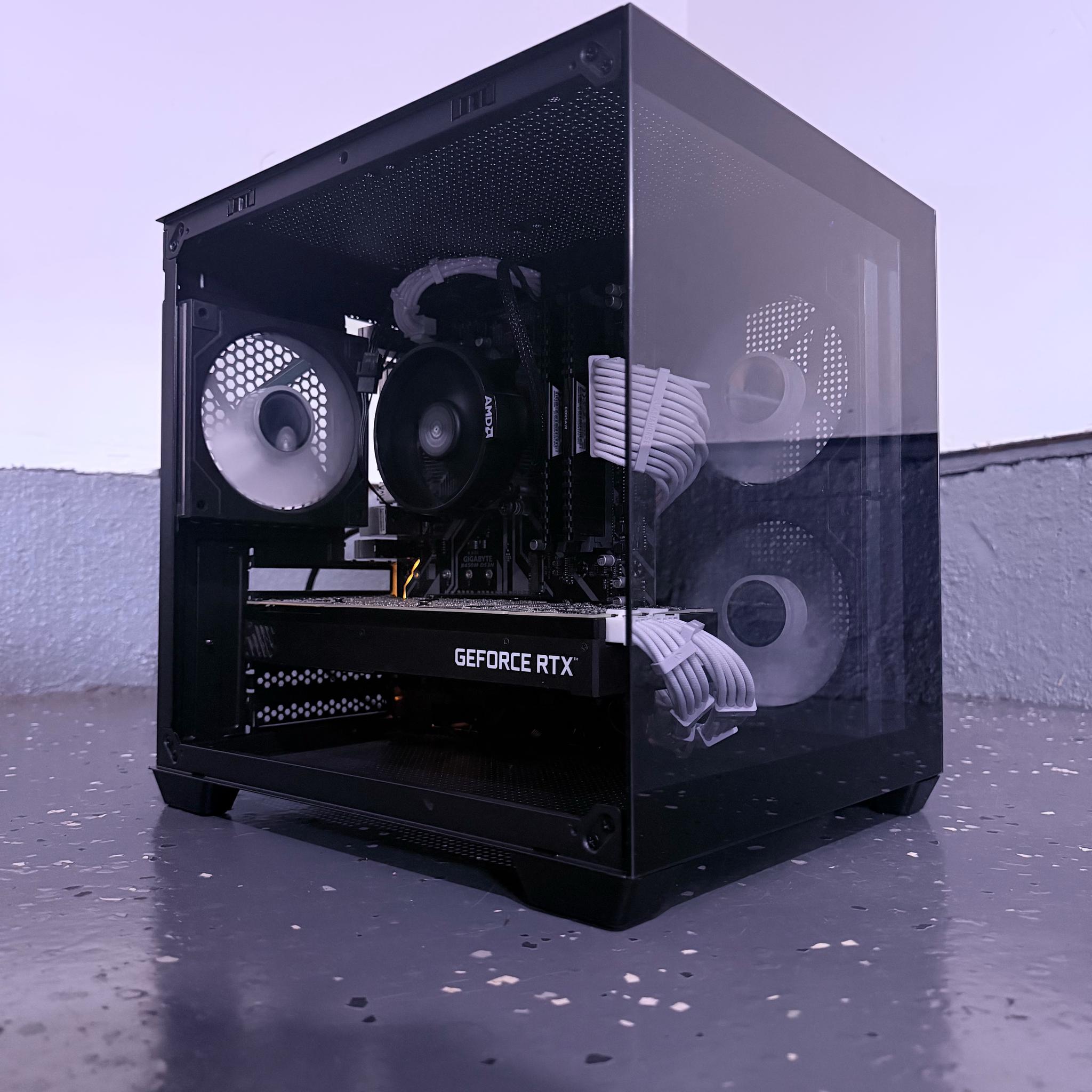 ⚫️"Noir Apex "⚫️| 4k Gaming | RTX 2080 Ti 11GB | Ryzen 5 5600X | 16GB Ram | 1TB Storage