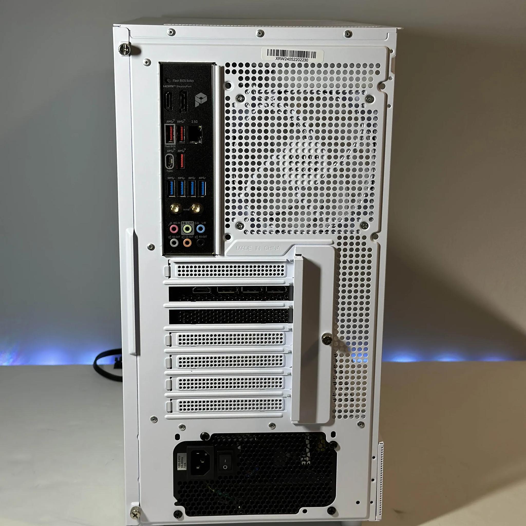 White Gaming PC | Ryzen 5 7600X | RTX 3080 10GB | 32GB RAM | 1TB SSD | WIFI |