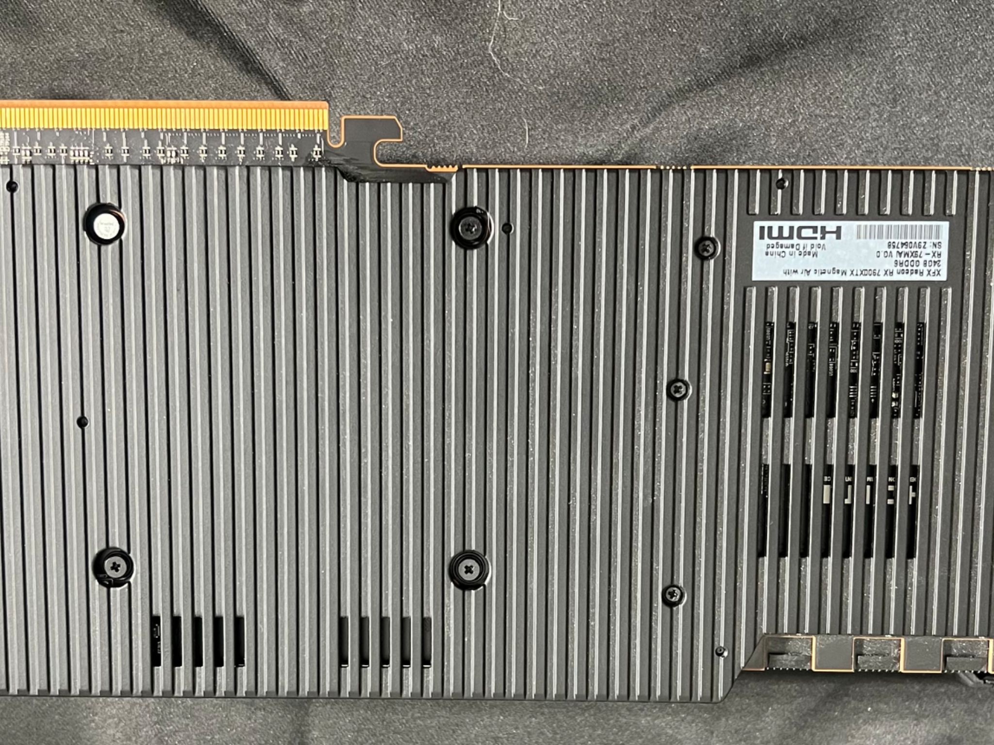 Limited Edition XFX Mercury AMD Radeon RX 7900 XTX Magnetic Air Gaming Graphics Card
