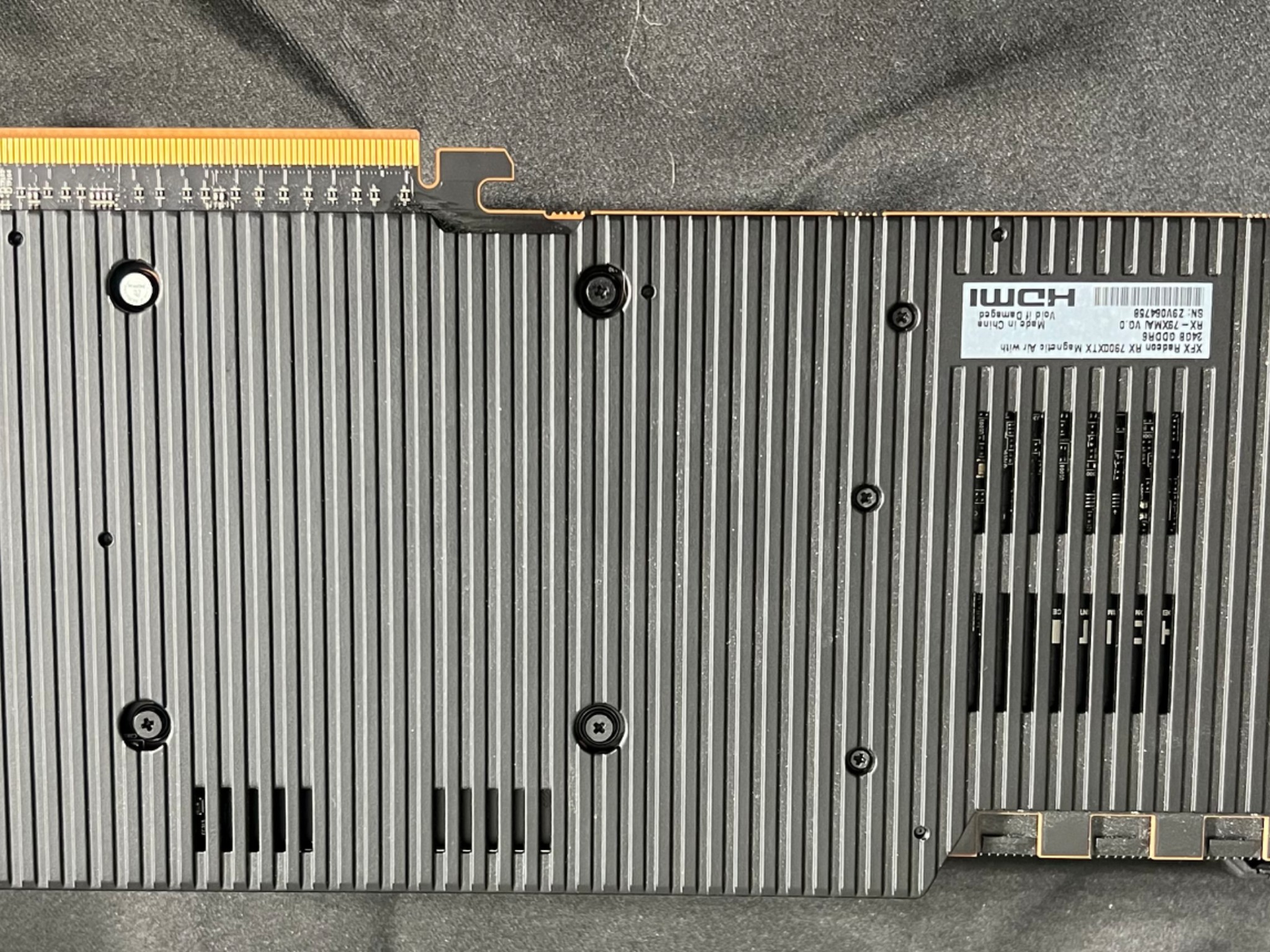 Limited Edition XFX Mercury AMD Radeon RX 7900 XTX Magnetic Air Gaming Graphics Card